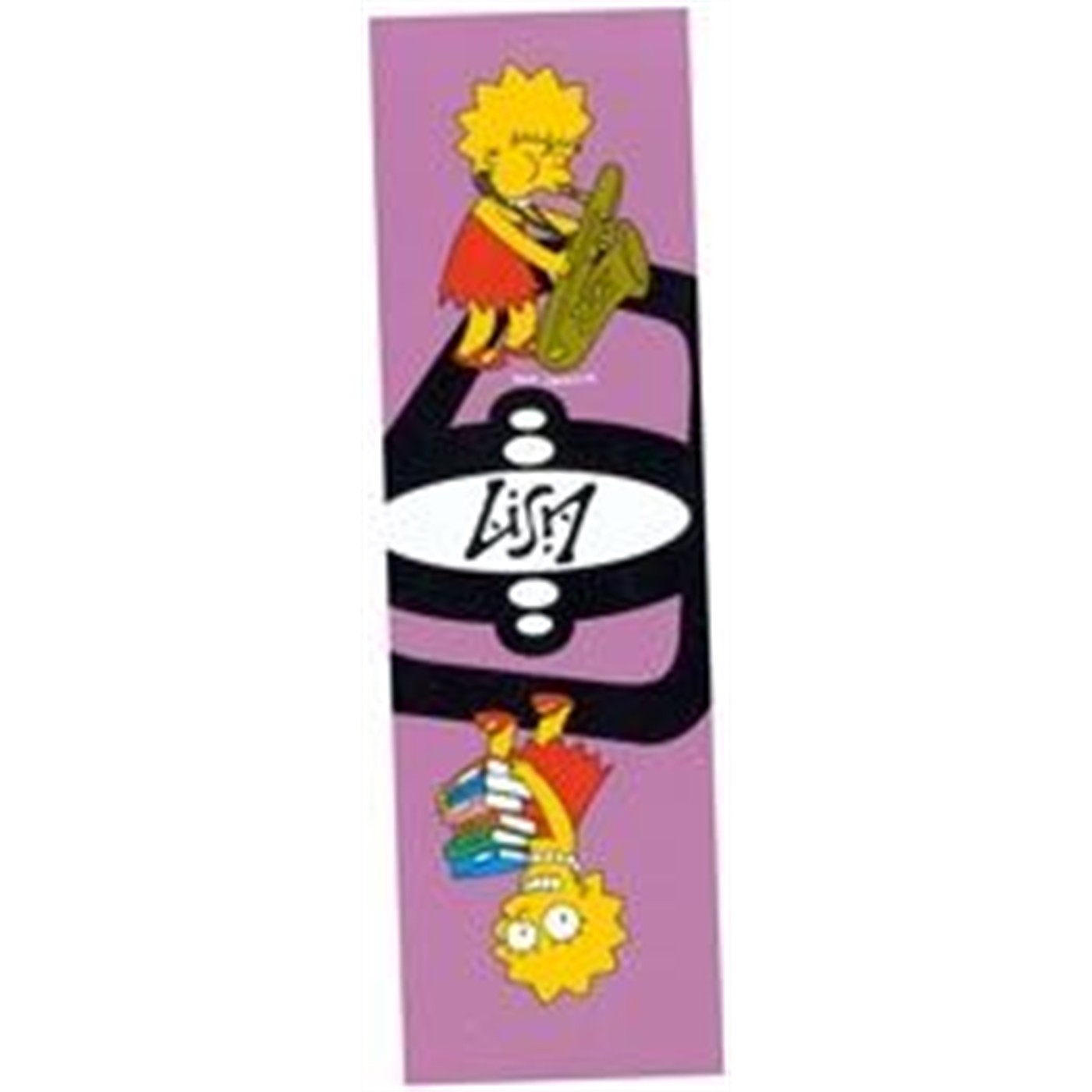 The Simpsons Bookmark: Topsy Turvy Lisa