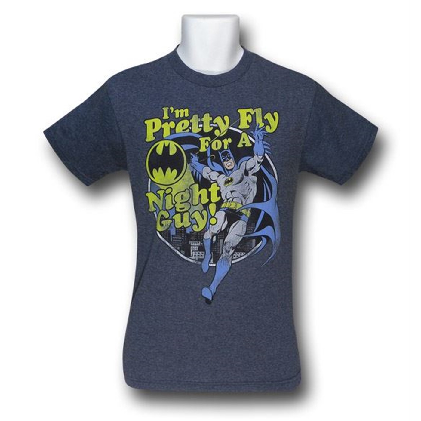Batman Pretty Fly For A Night Guy T-Shirt, Blue