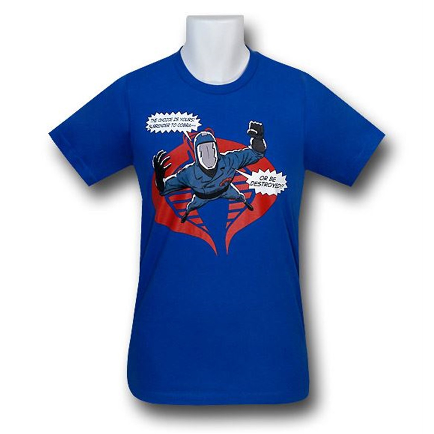 Cobra Commander 'Surrender' 30 Single T-Shirt