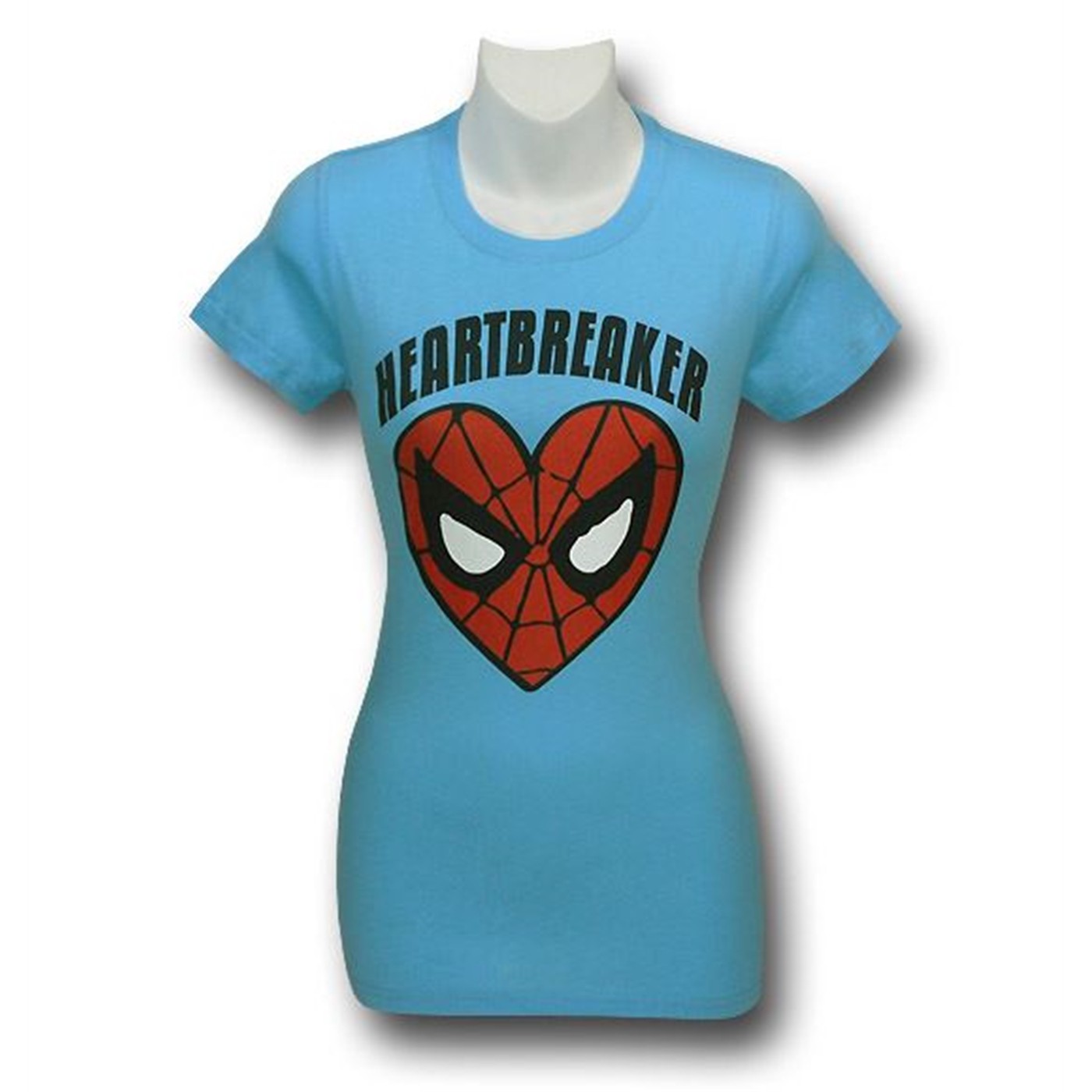 Spiderman Heartbreaker Women's T-Shirt, Blue