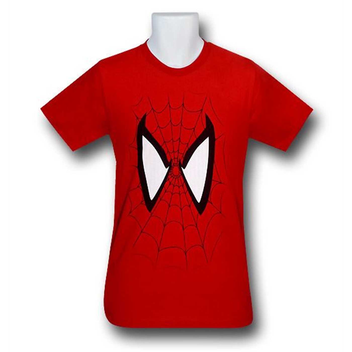 Spiderman McFarlane Mask 30 Single T-Shirt, Red