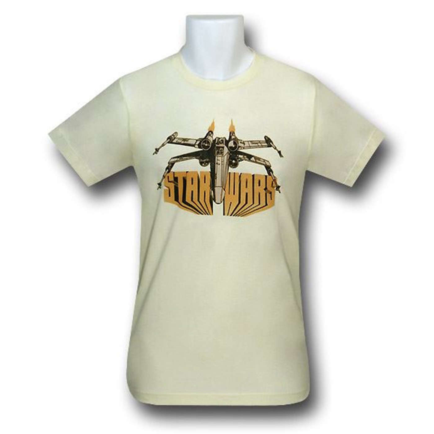 Star Wars X-Wing Cream 30 Single T-Shirt, White