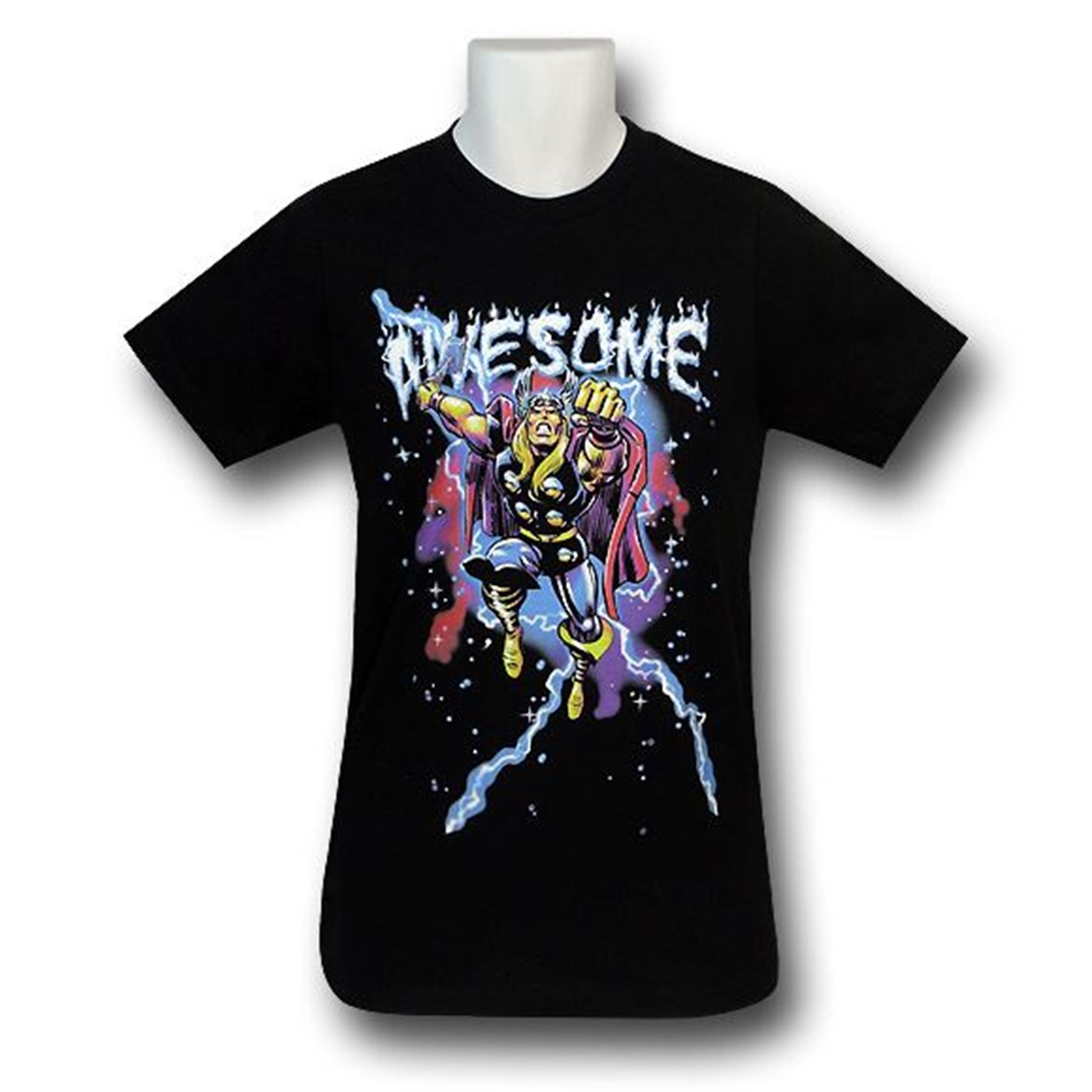 Thor Awesome 30 Single T-Shirt, Black