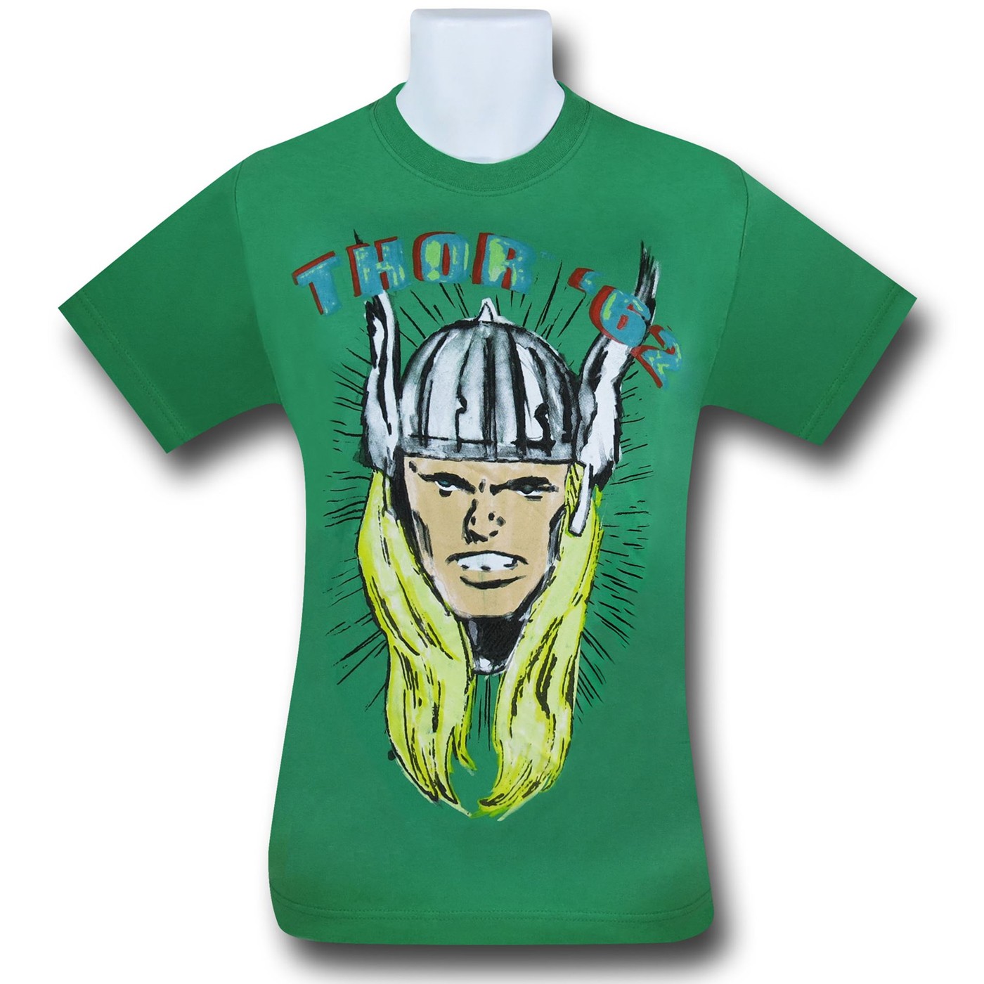 Thor '62 Jack Kirby 30s Classic Green T-Shirt, Green