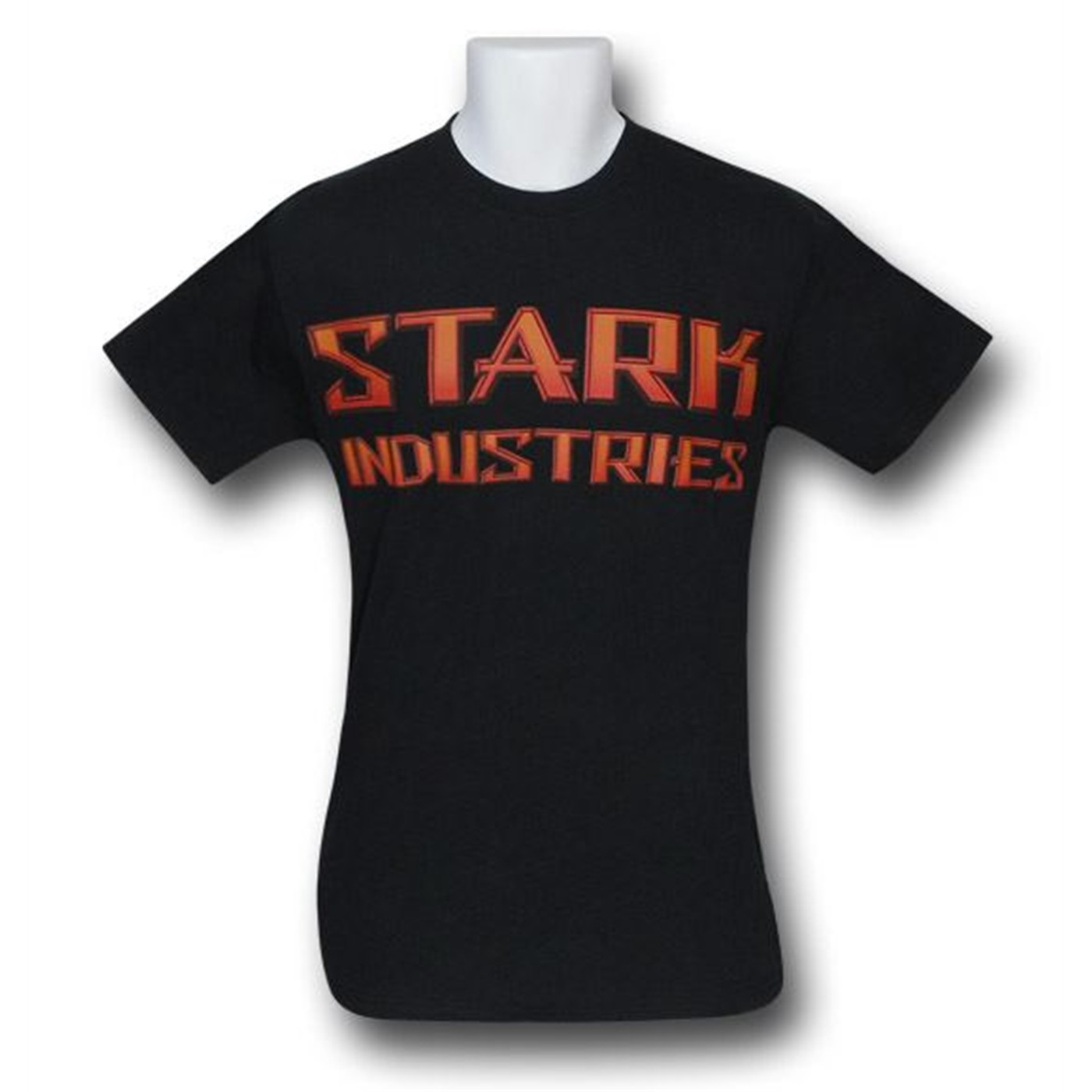 Iron Man Stark Industries Logo T-Shirt, Black