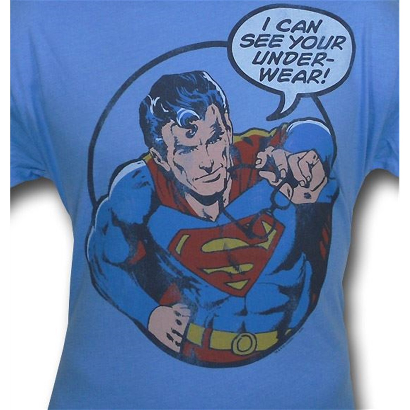 Superman I See Your Undies Junk Food T-Shirt