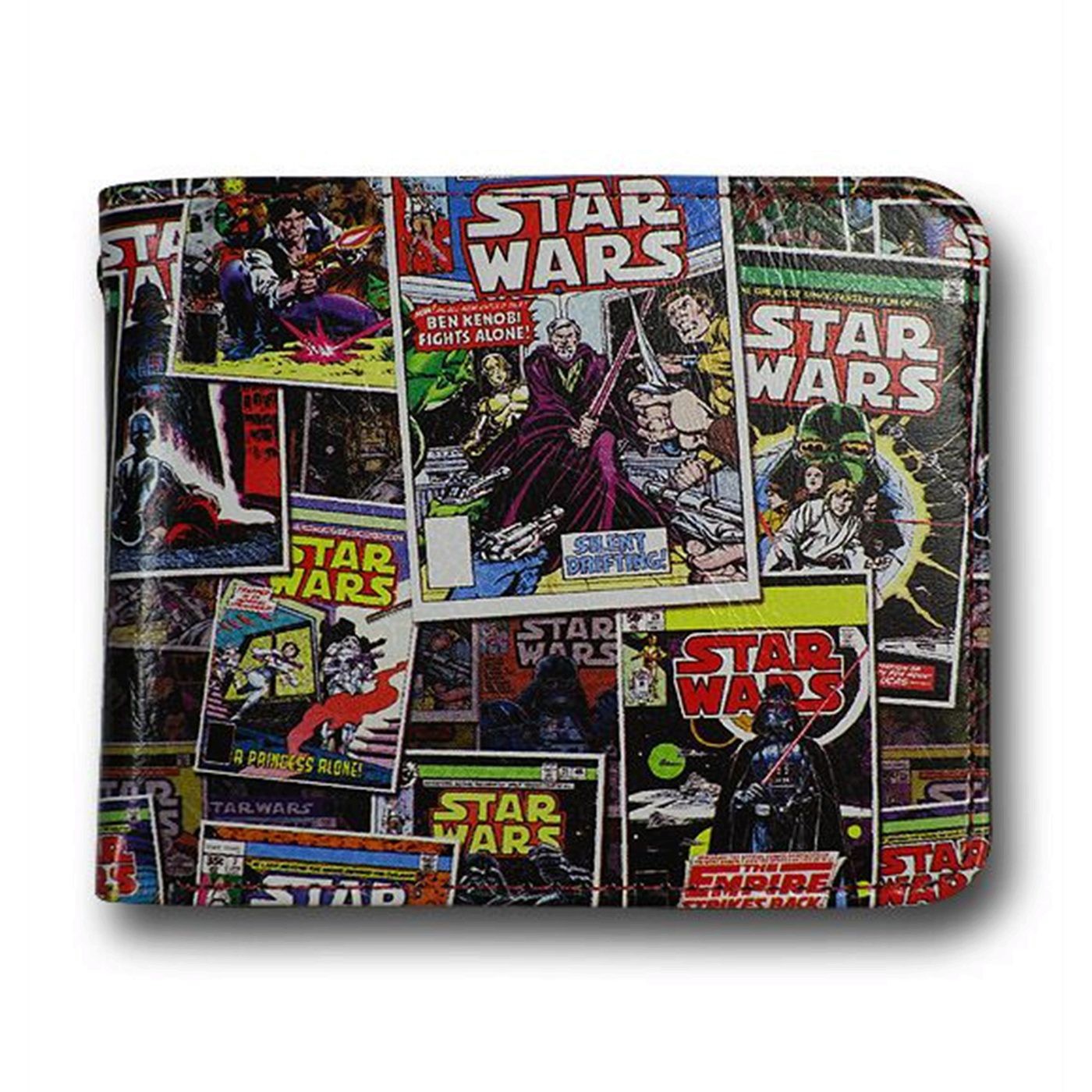 Star Wars Comic Book Covers PVC Wallet, Black