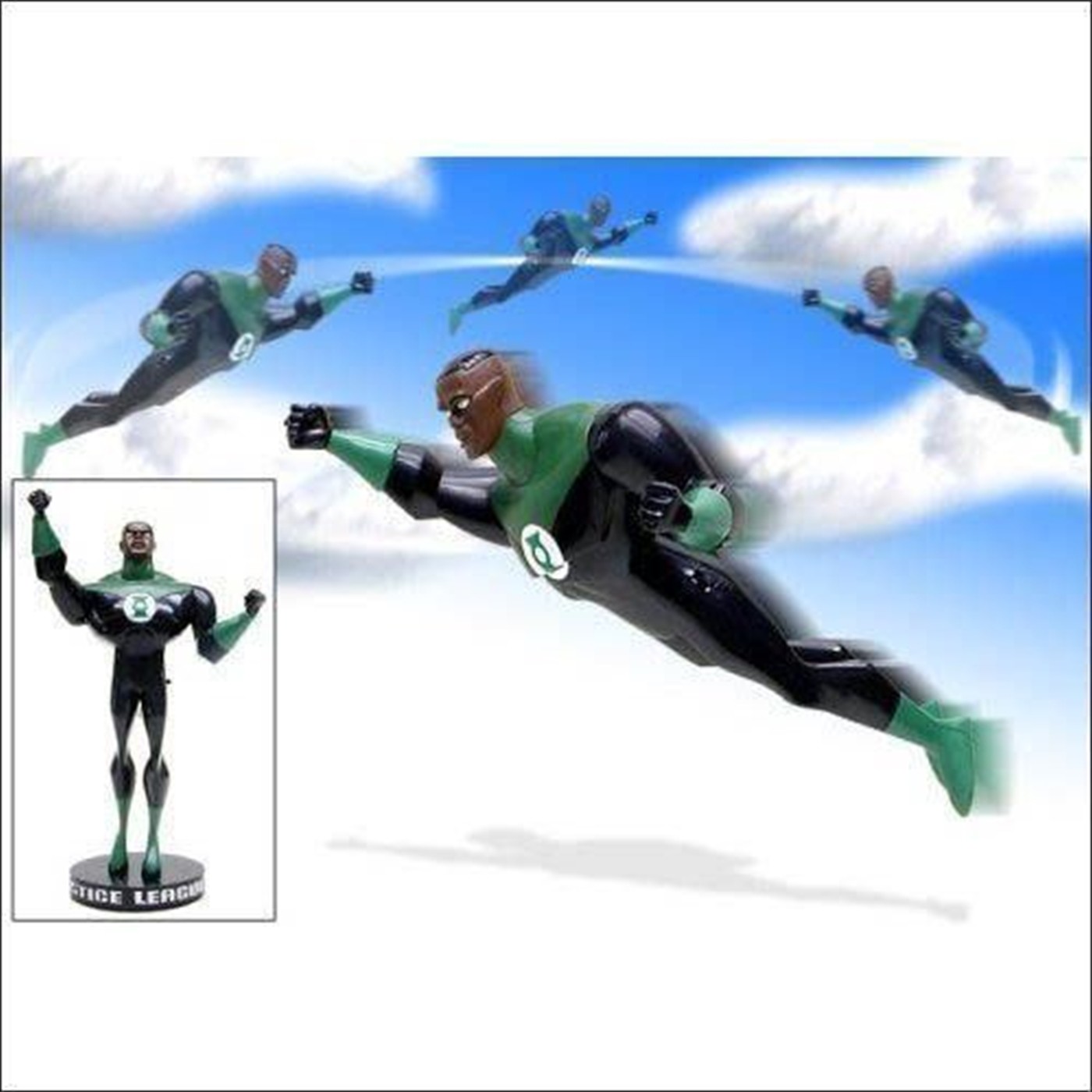 Flying Green Lantern Action Figure