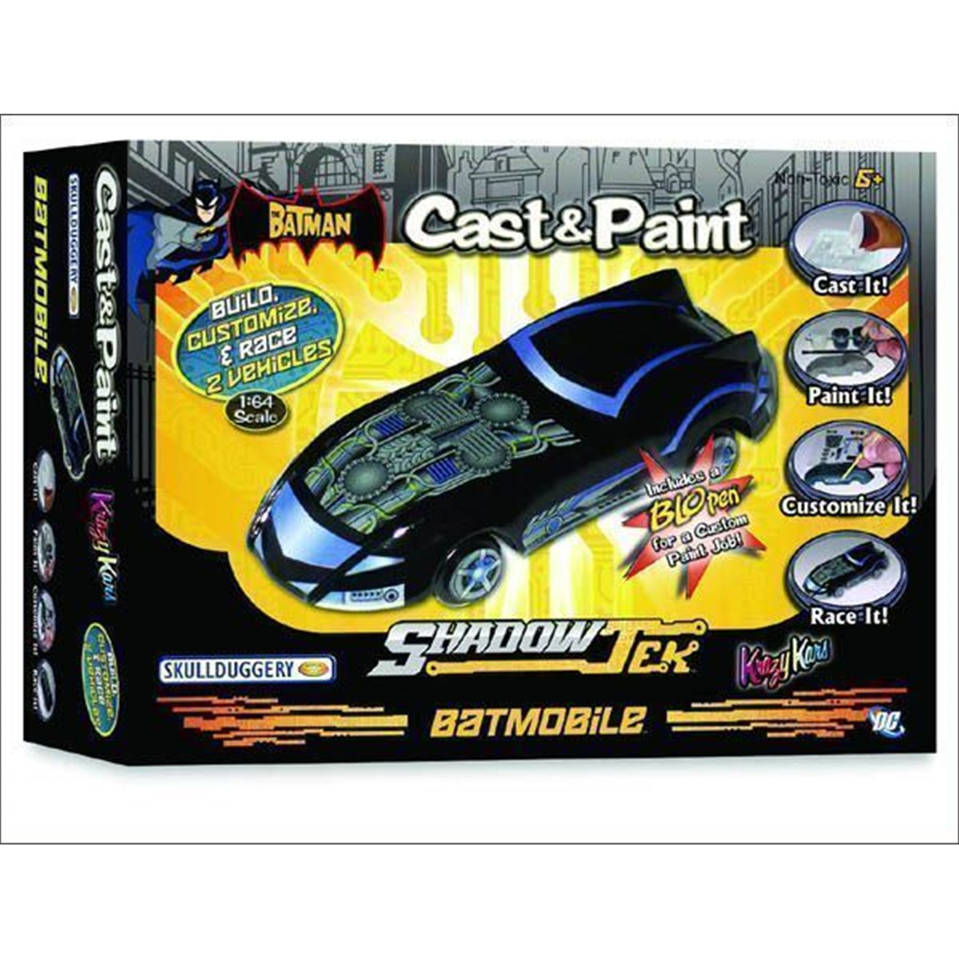 Batman Batmobile Cast & Paint Kit