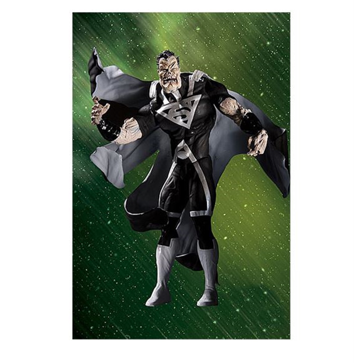 Blackest Night Black Lantern Superman Action Figure