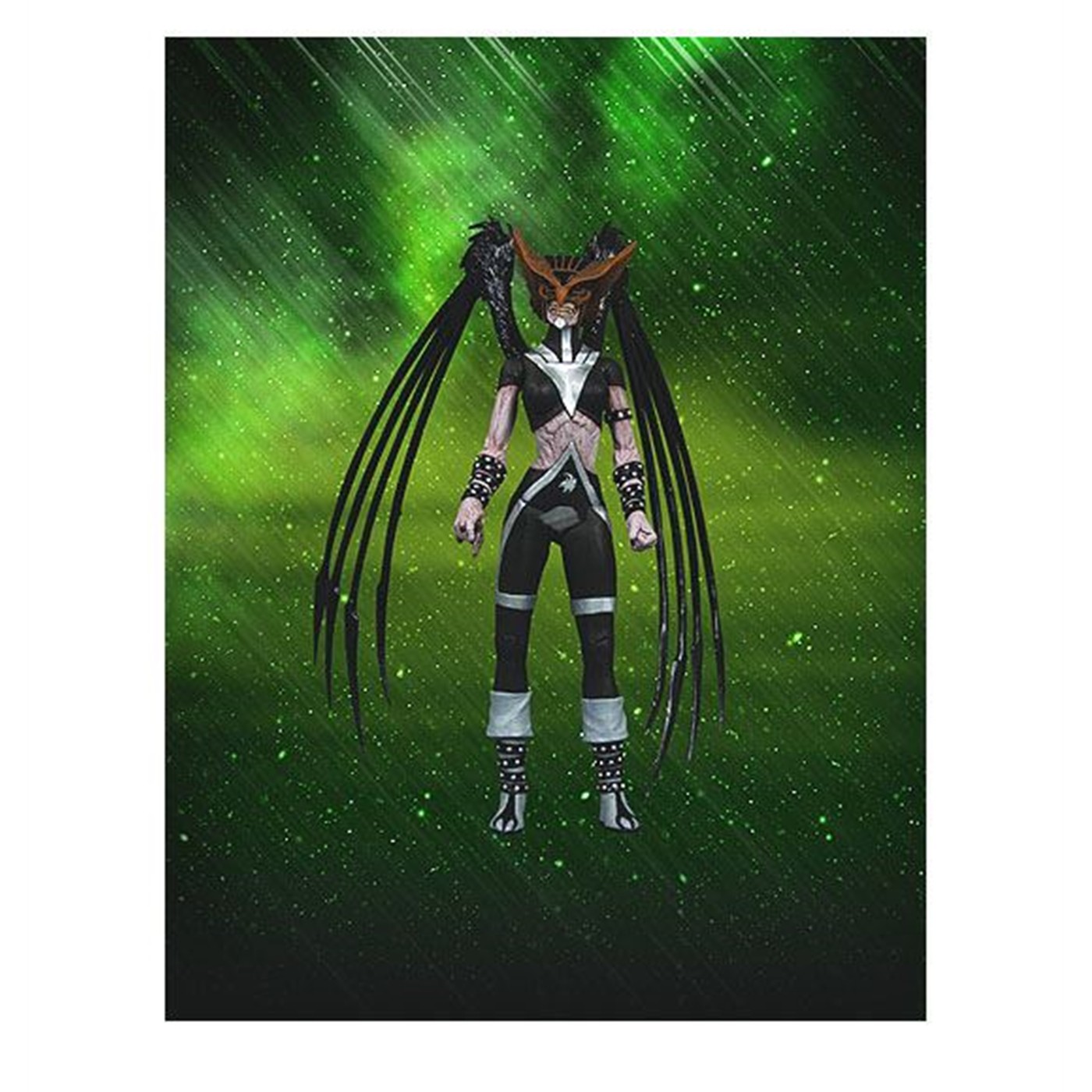 Black Lantern Hawkgirl Series 6 Action Figure