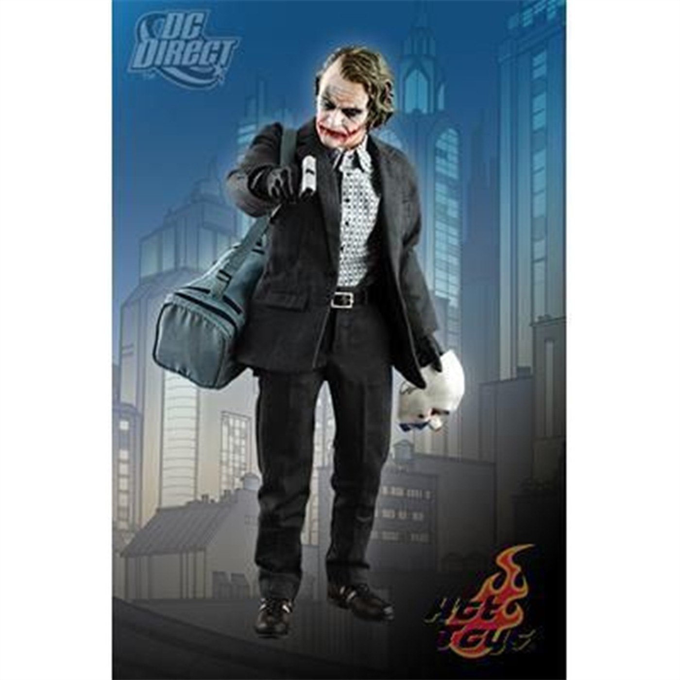 The Dark Knight Bank Robber Joker Collector Figure
