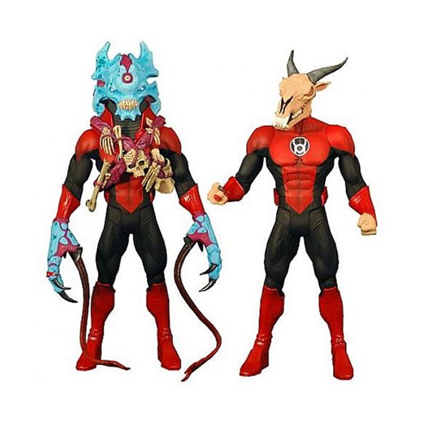 DCU Classics Red Lantern Skallox and Nite-Lik