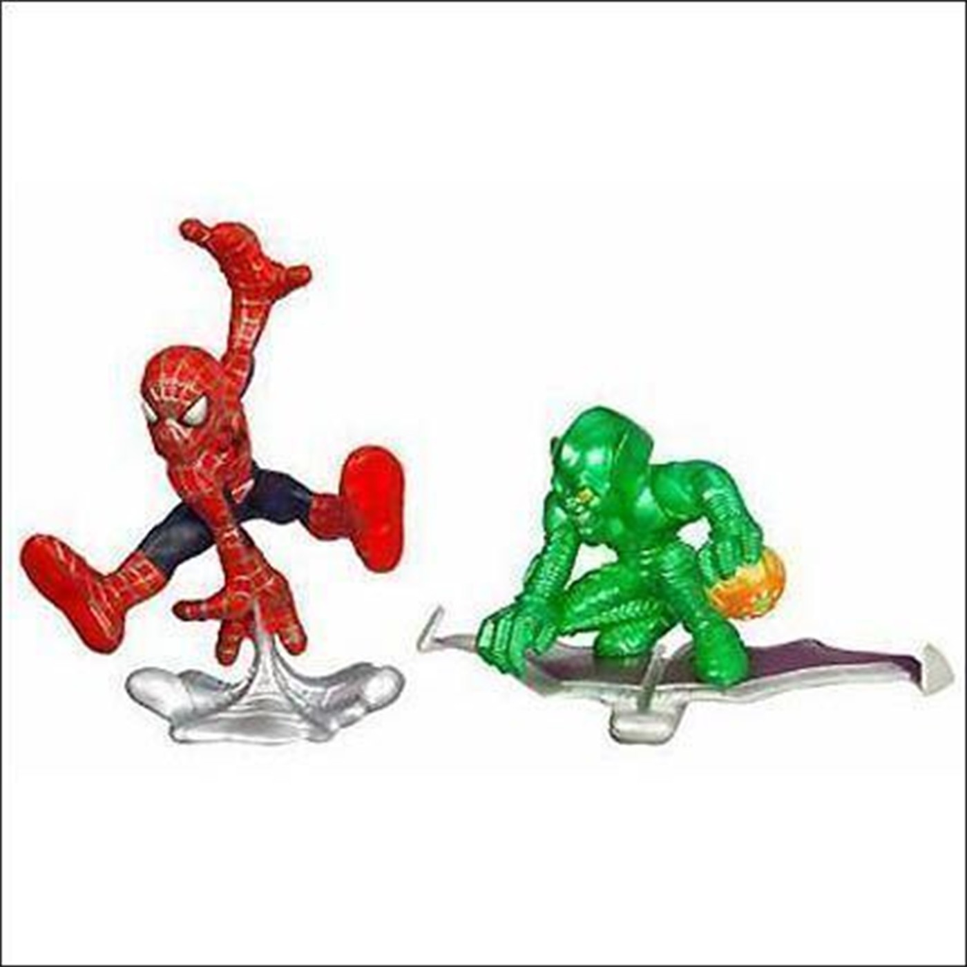 Superhero Squad Spiderman Green Goblin Action Figure Pa