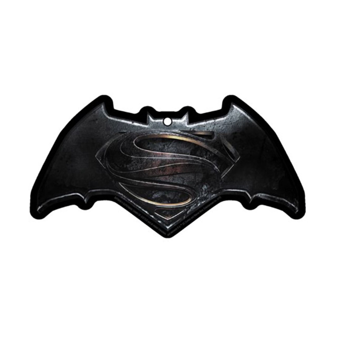 Batman Vs Superman Symbol Air Freshener, Black