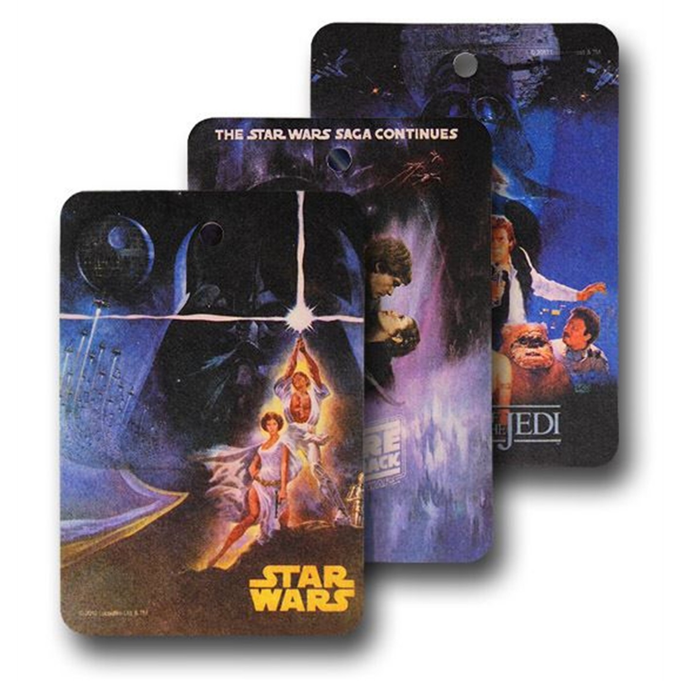 Star Wars Original Trilogy 3-Pack Air Fresheners