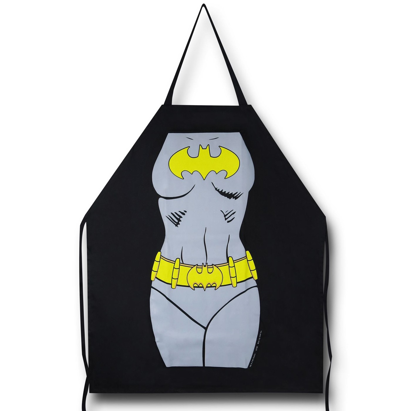 Batgirl Figure Cooking Apron, Black