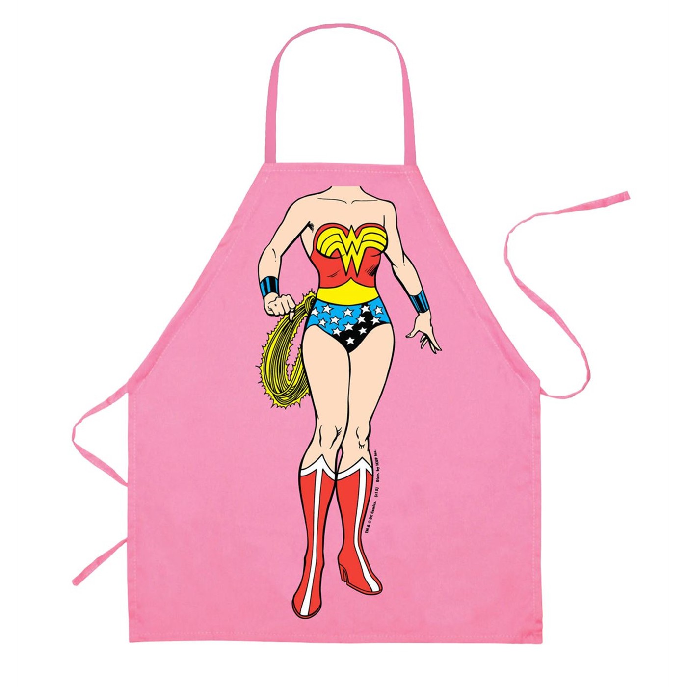 Wonder Woman Kids Cooking Apron, Pink