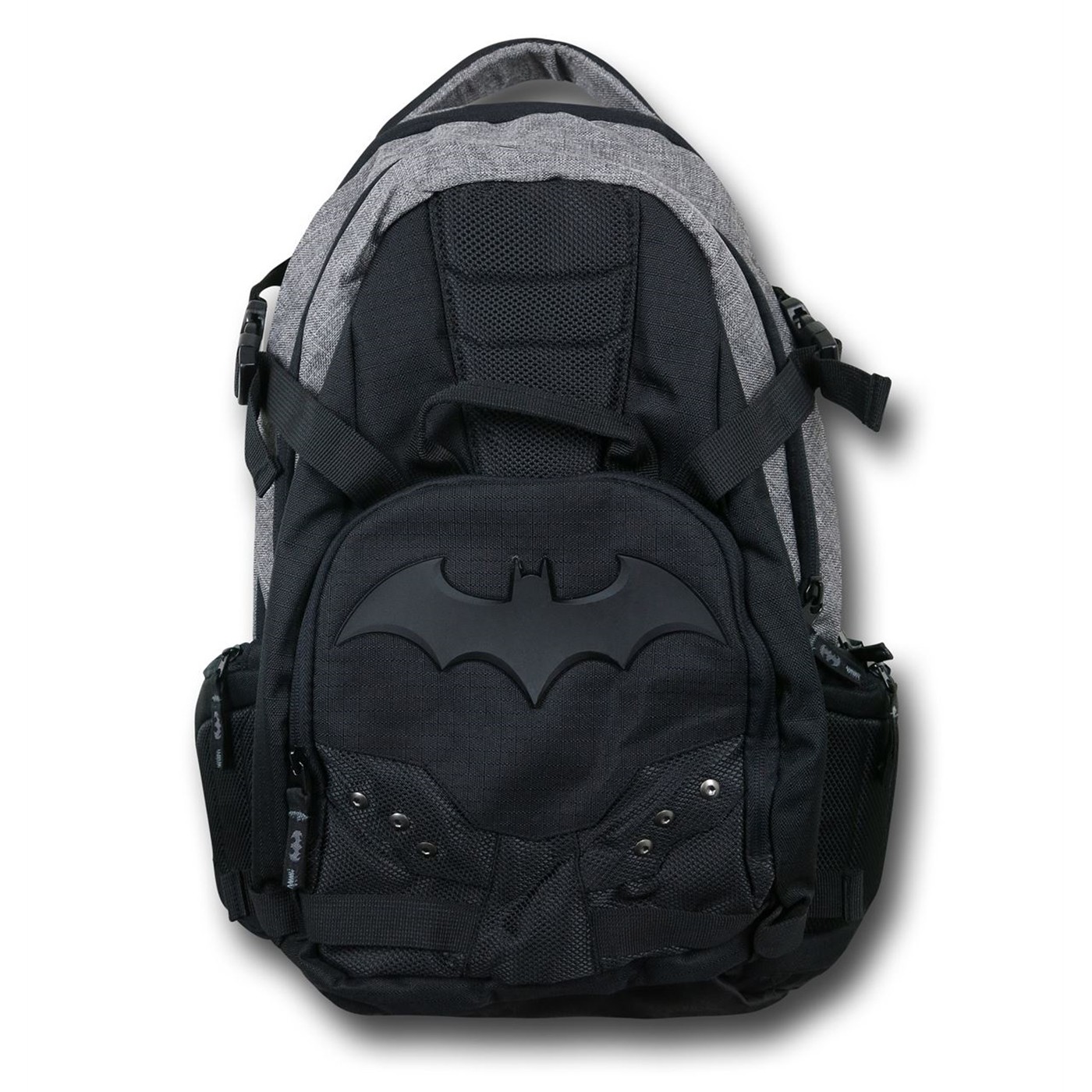 Batman Symbol Two-Tone Built Backpack, Black