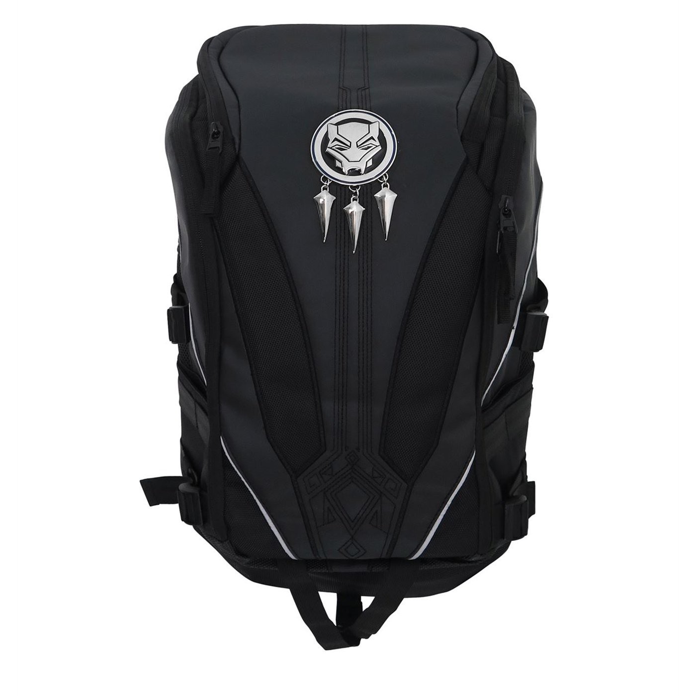 Black Panther Movie Symbol Laptop Backpack, Black