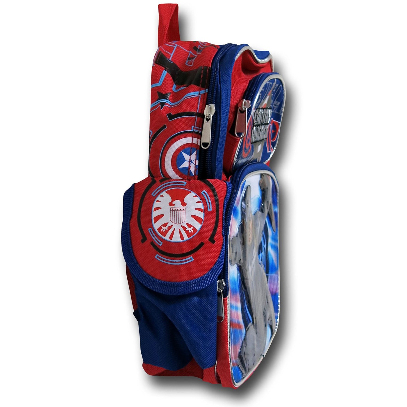 Captain America Jumping Kids Backpack
