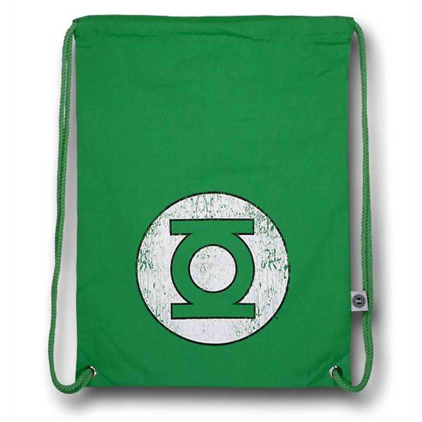 Green Lantern Drawstring Backpack, Green