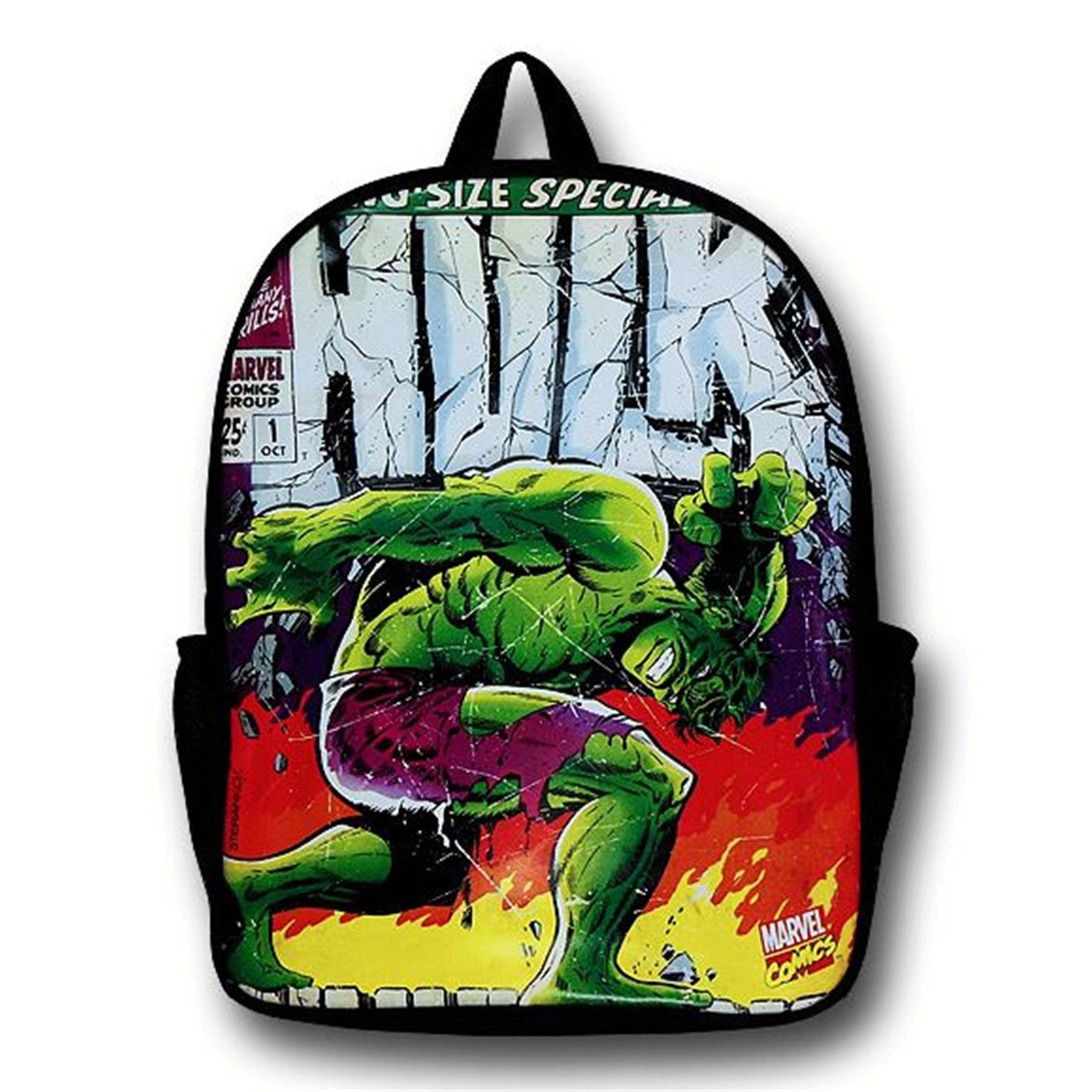 Hulk King-Size Special Cover #1 Backpack, Black