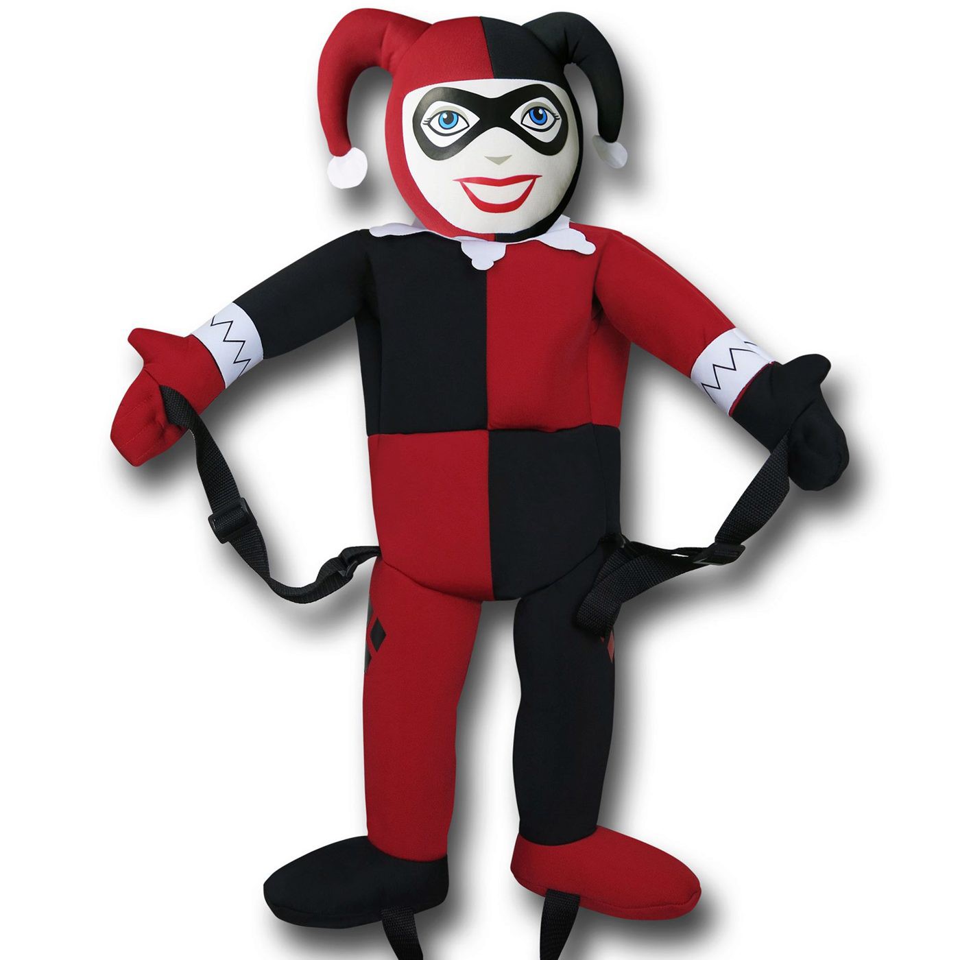 Harley Quinn Backpack Buddy, Red