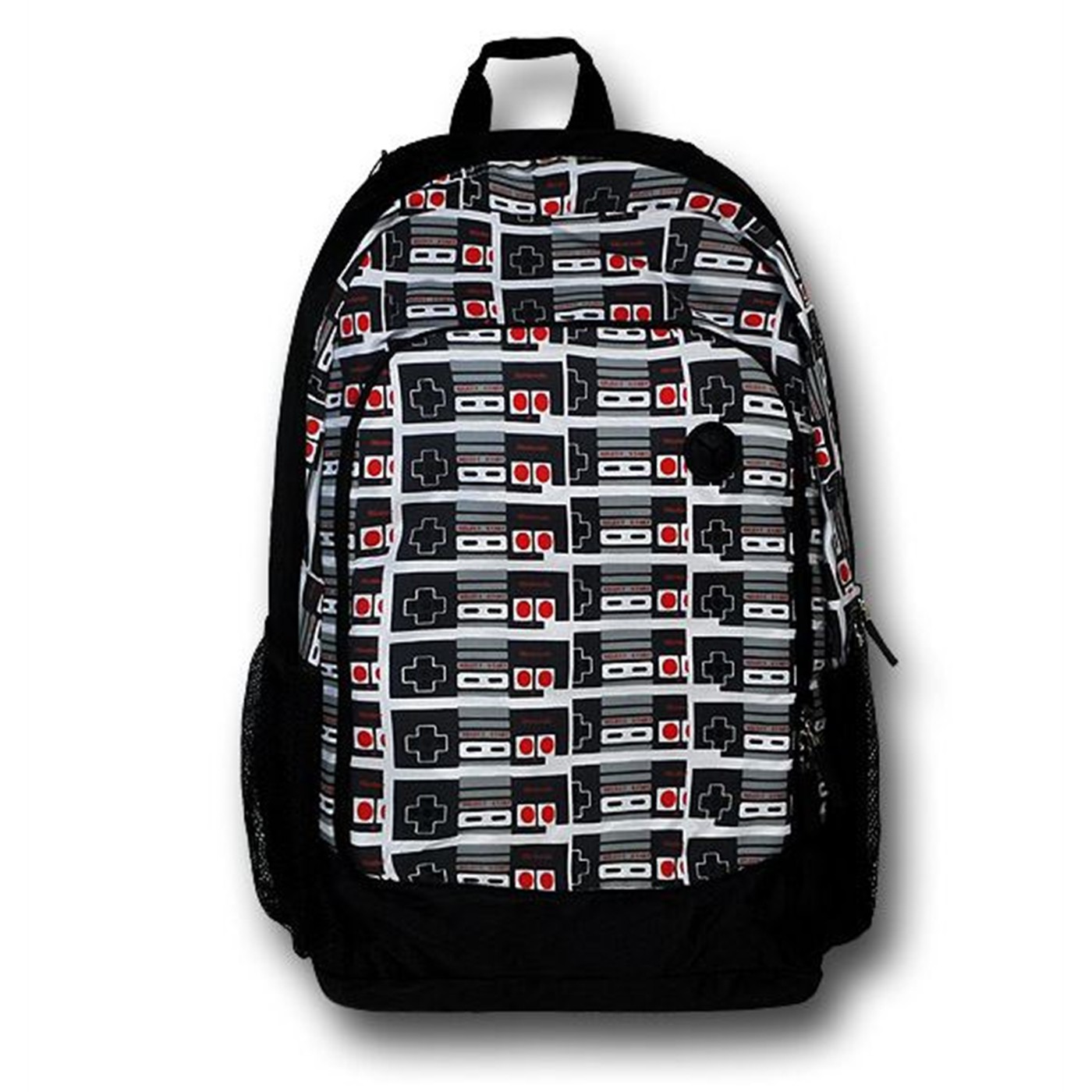 Nintendo Controller All-Over-Print Backpack, Black