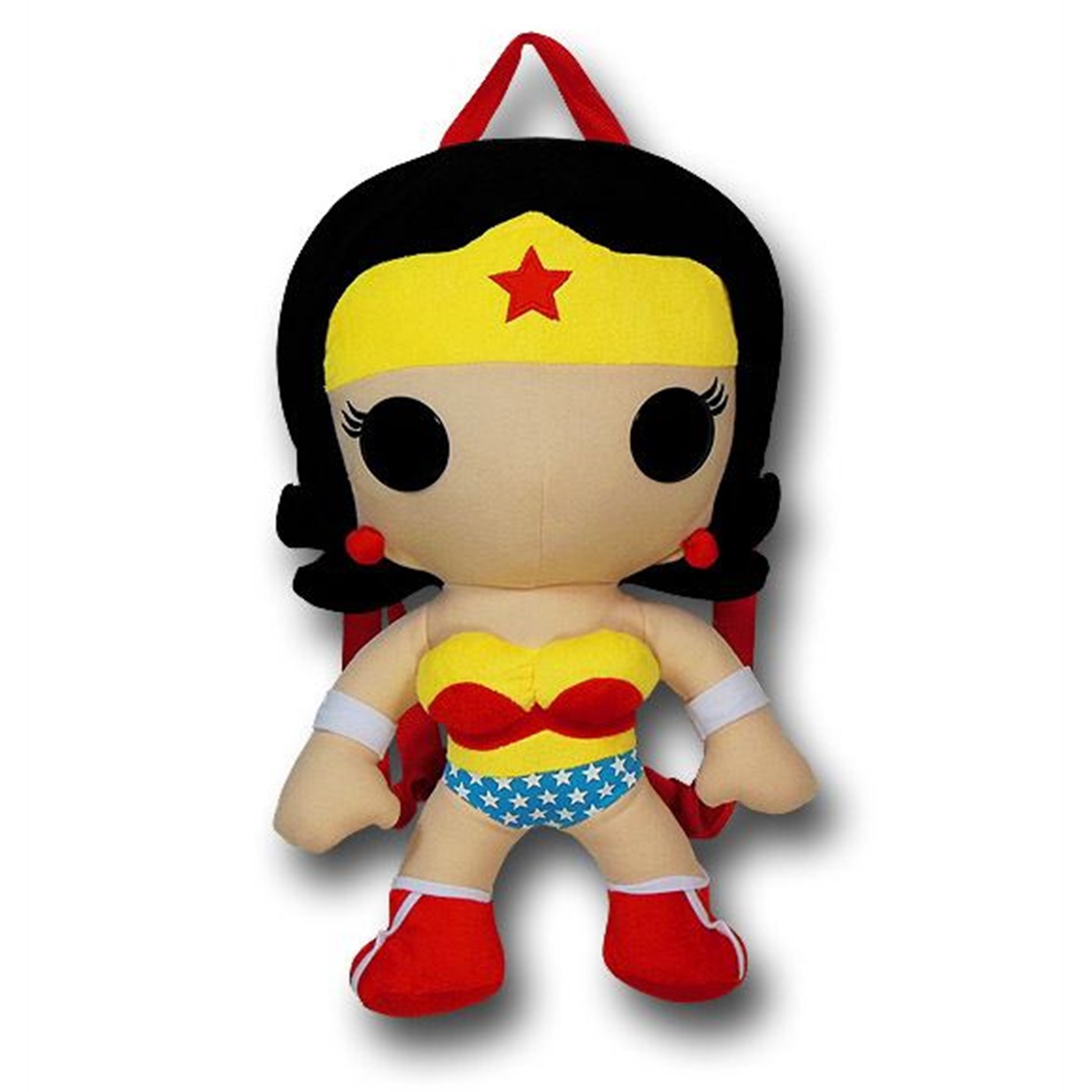 Wonder Woman Funko Figure Backpack, Red