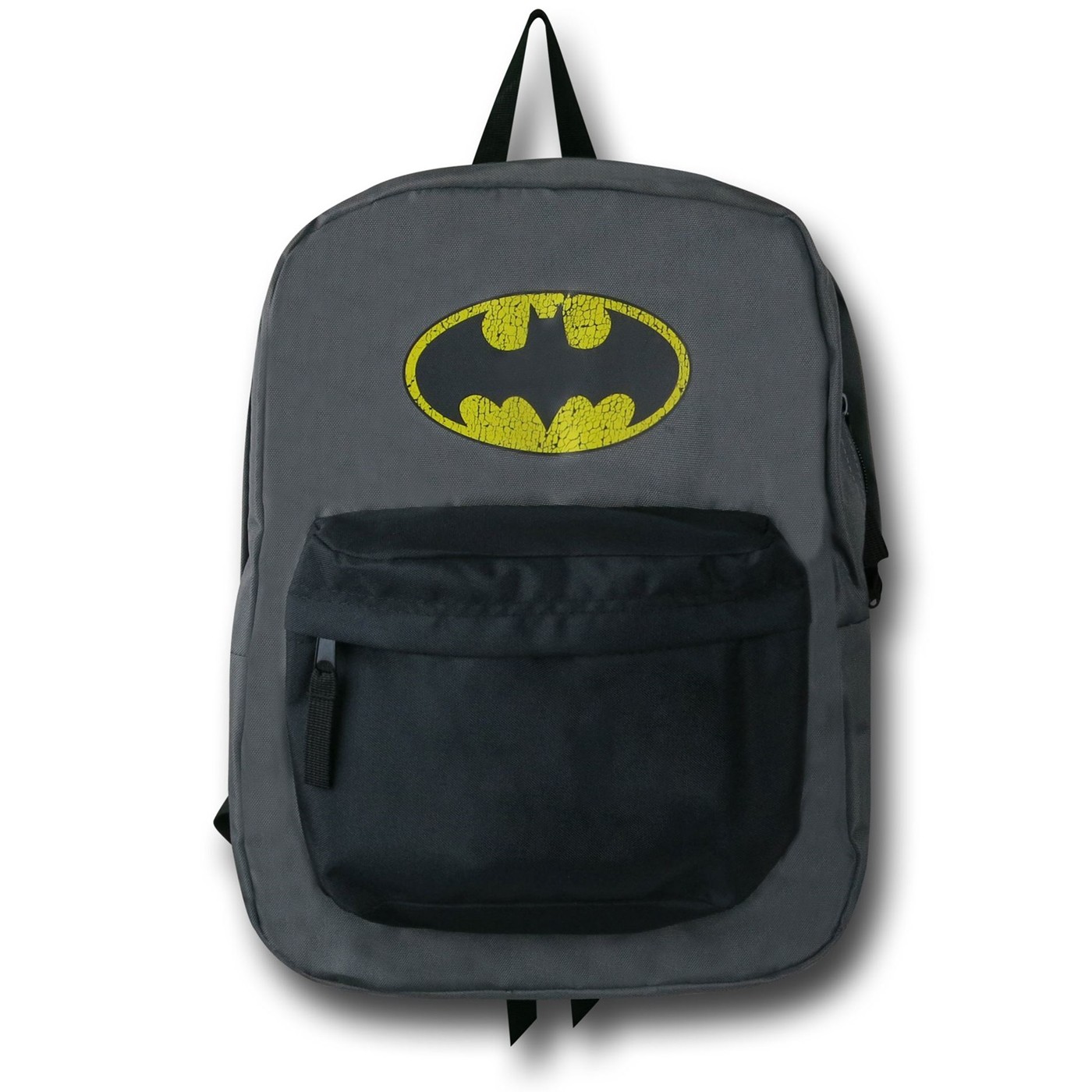 Batman Distressed Symbol Backpack, Grey