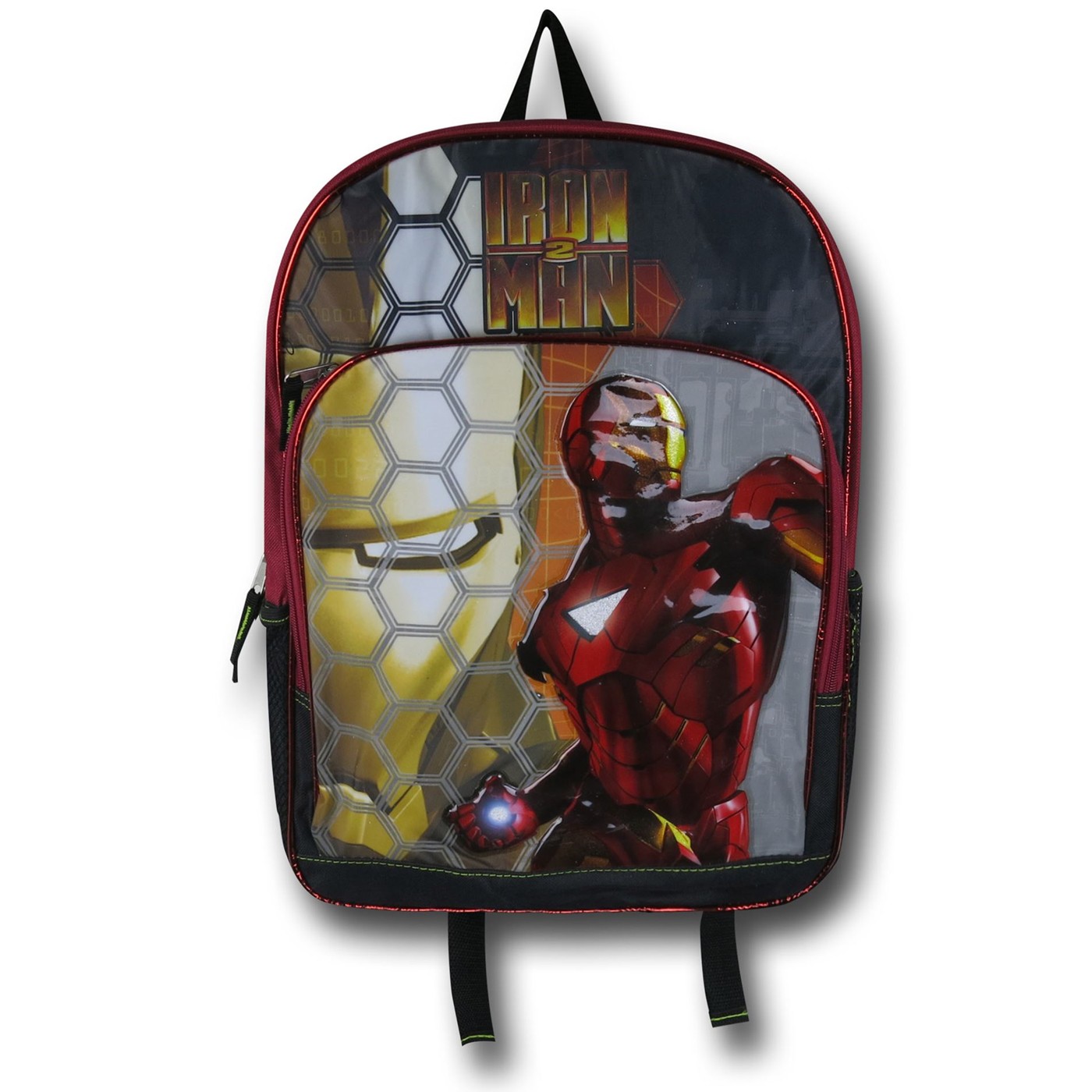 Iron Man 2 Kids Backpack, Black