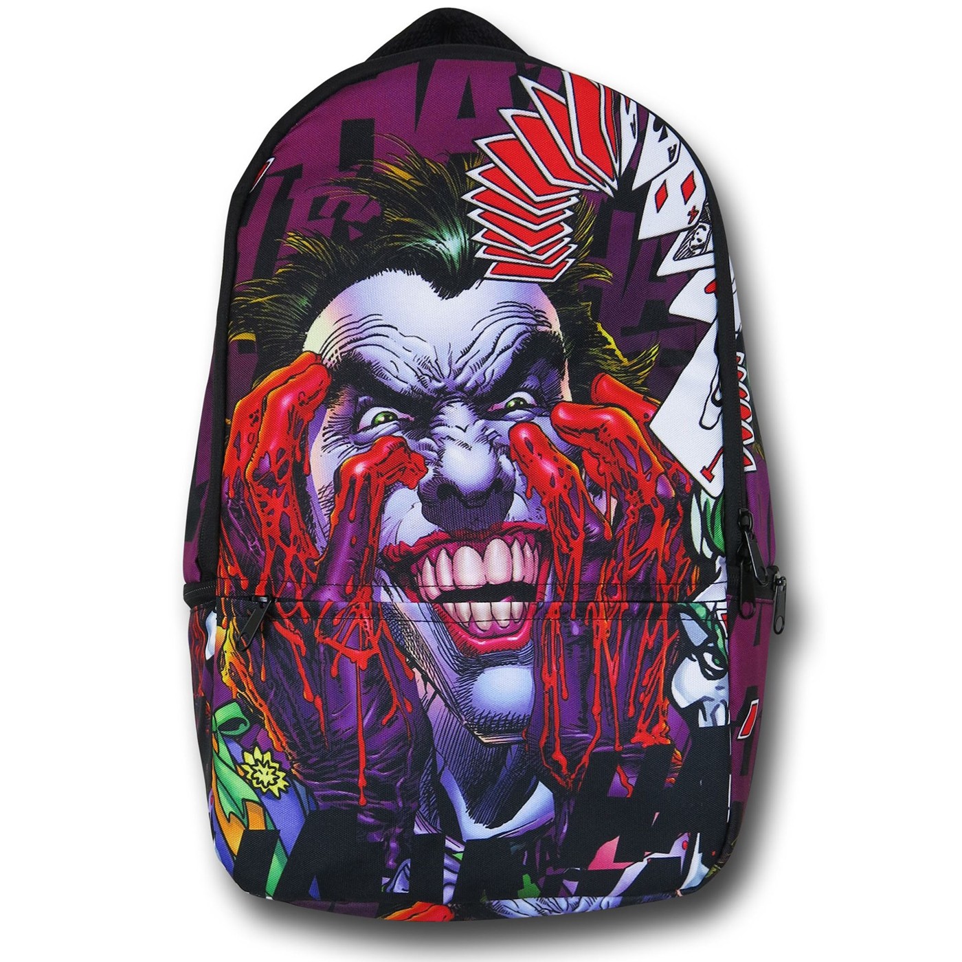 Joker Sublimated Backpack, Purple
