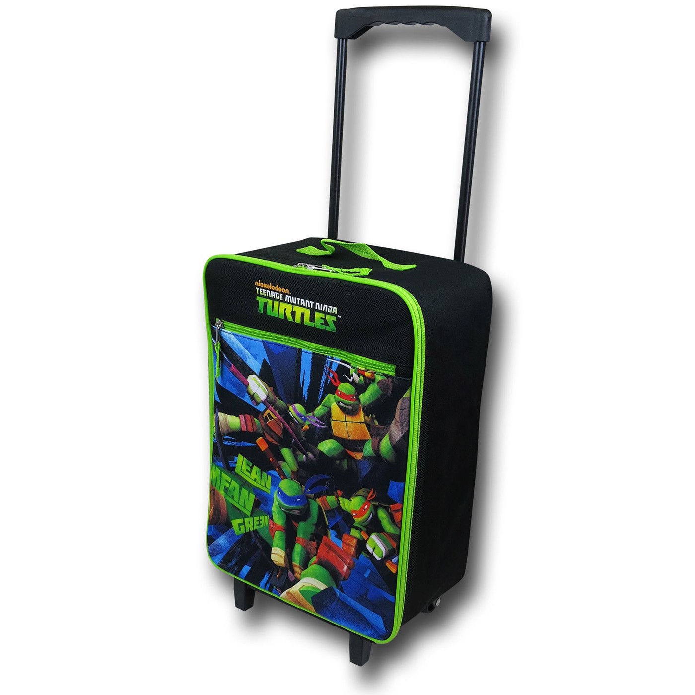 TMNT Rectangular Kids Luggage Bag, Black