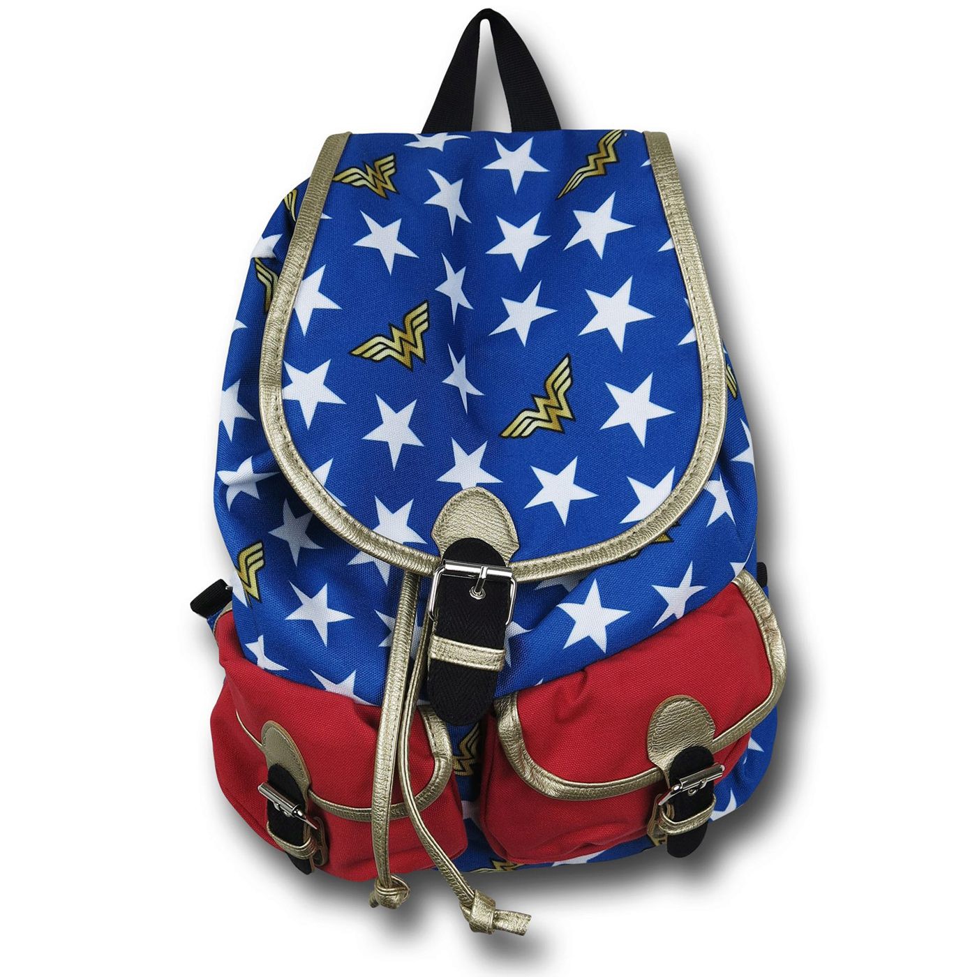 Wonder Woman Stars Knapsack, Blue
