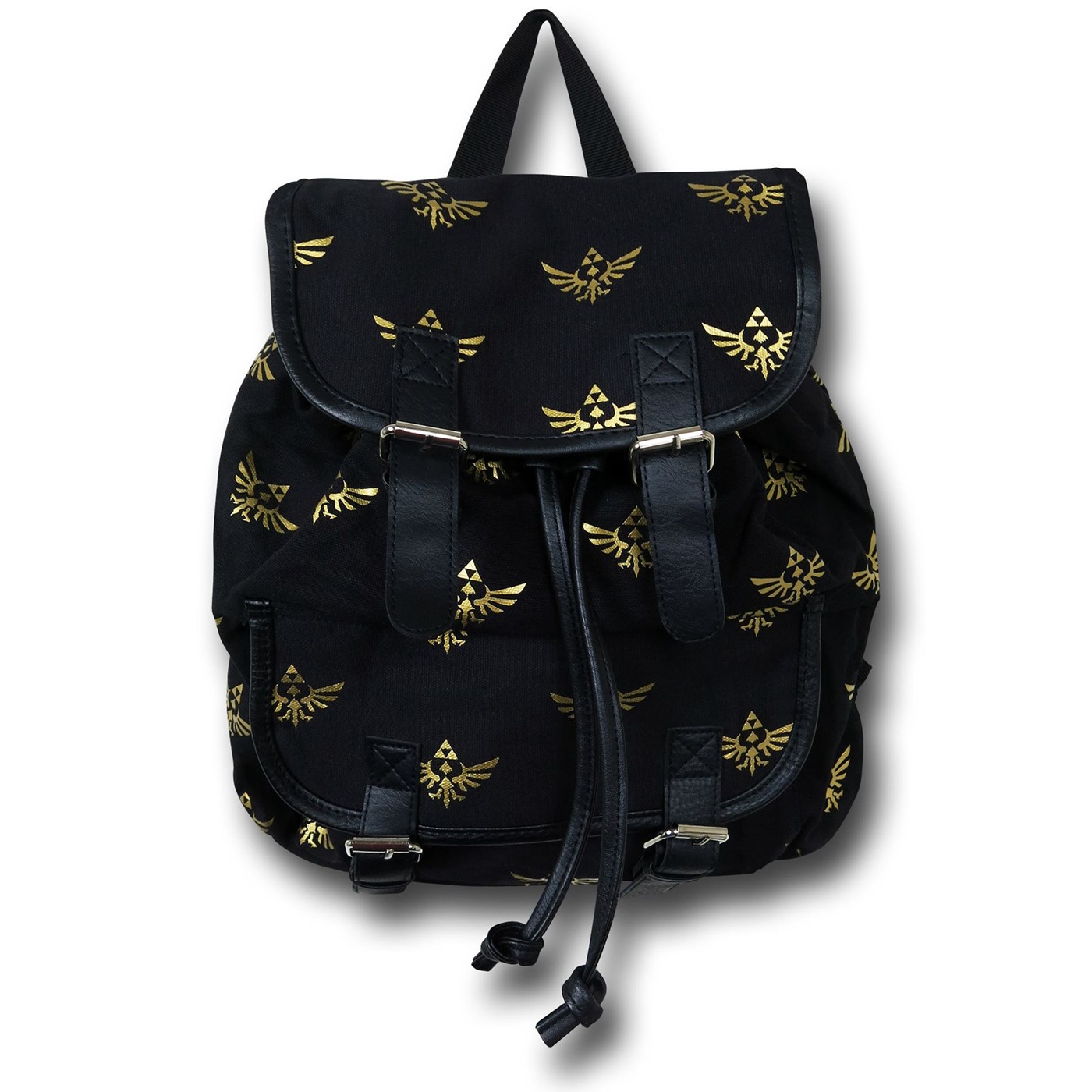 Zelda Triforce Knapsack, Black