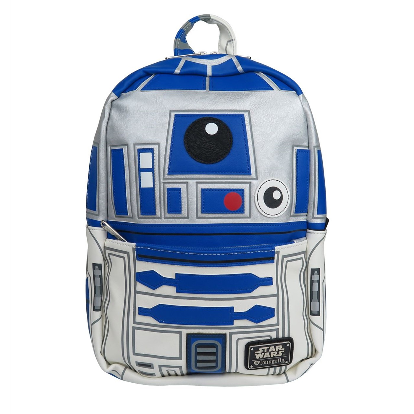 Star Wars R2D2 Faux Leather Mini Backpack, Blue