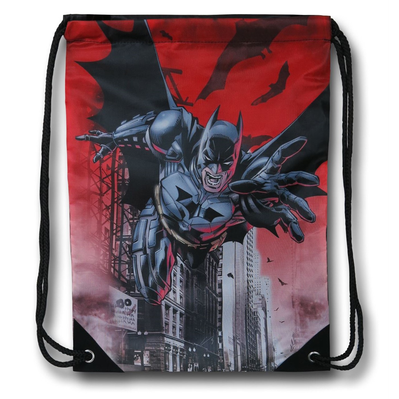 Batman Reversible Backsack, Black