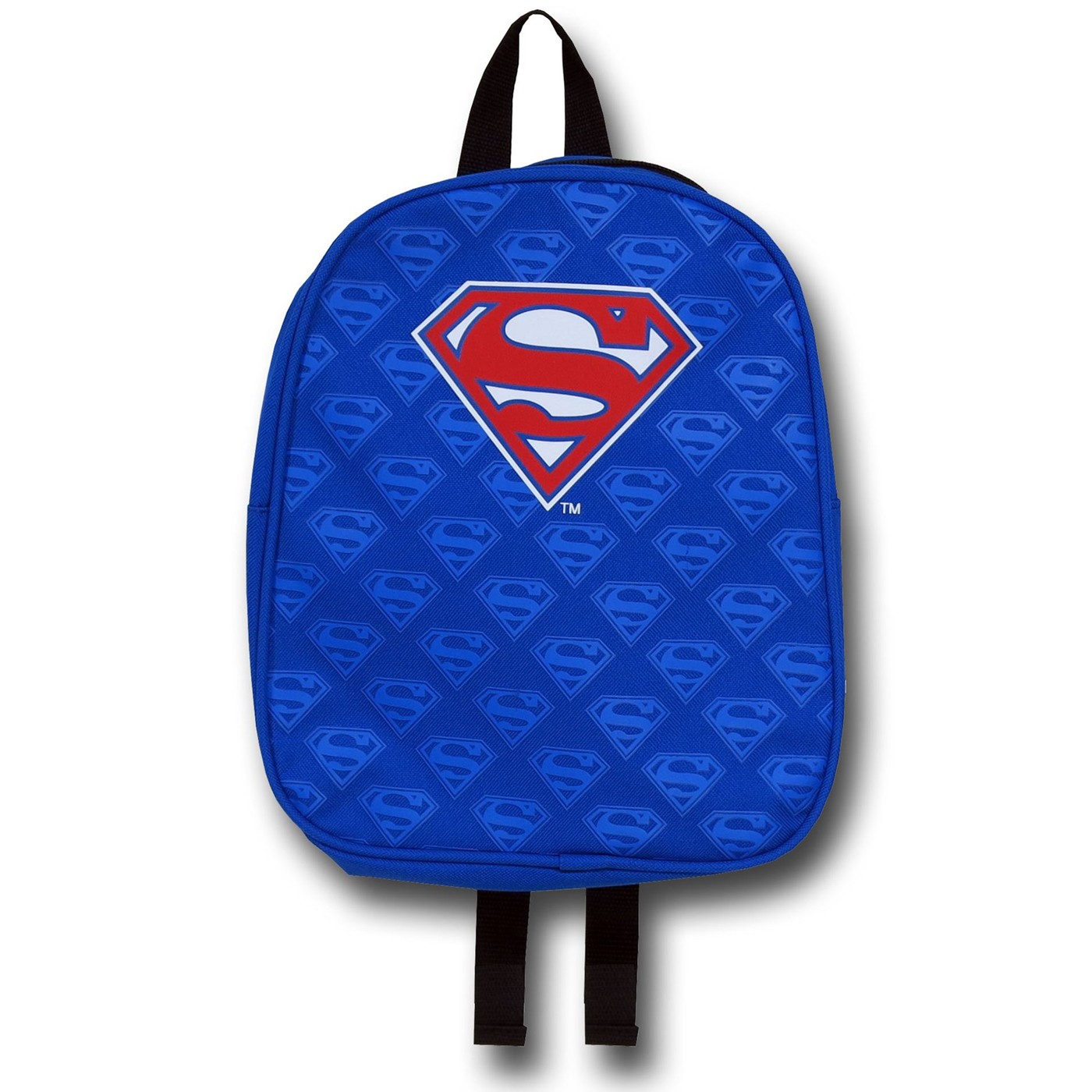 Superman Multi-Symbol Blue Mini Backpack, Blue