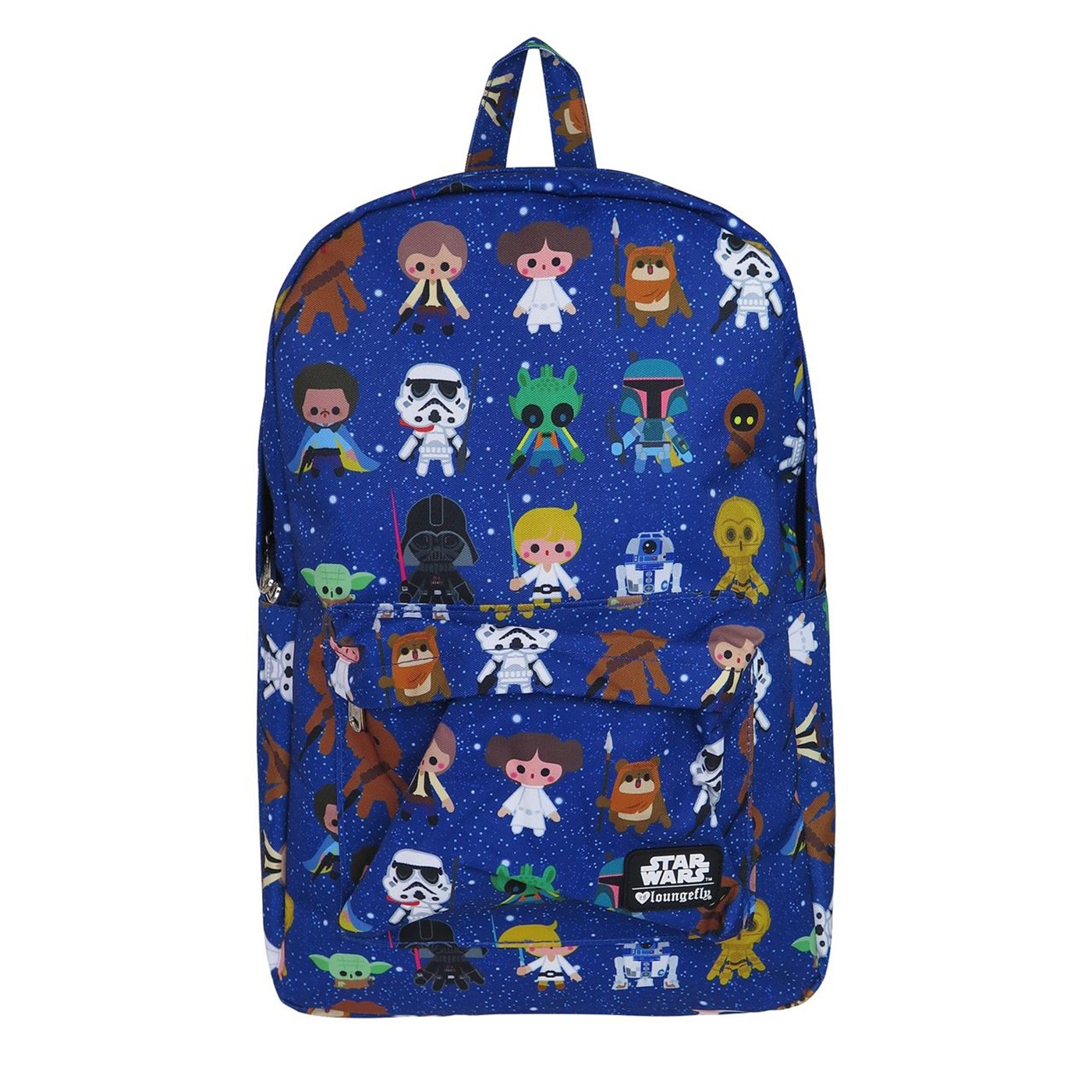 Star Wars Baby Character Print Backpack, Blue