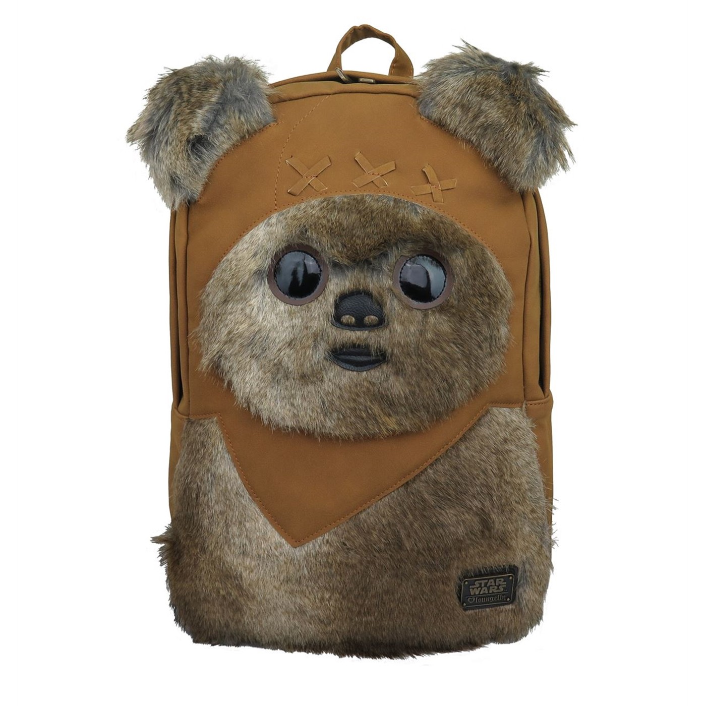 Star Wars Ewok Faux Fur Backpack, Brown