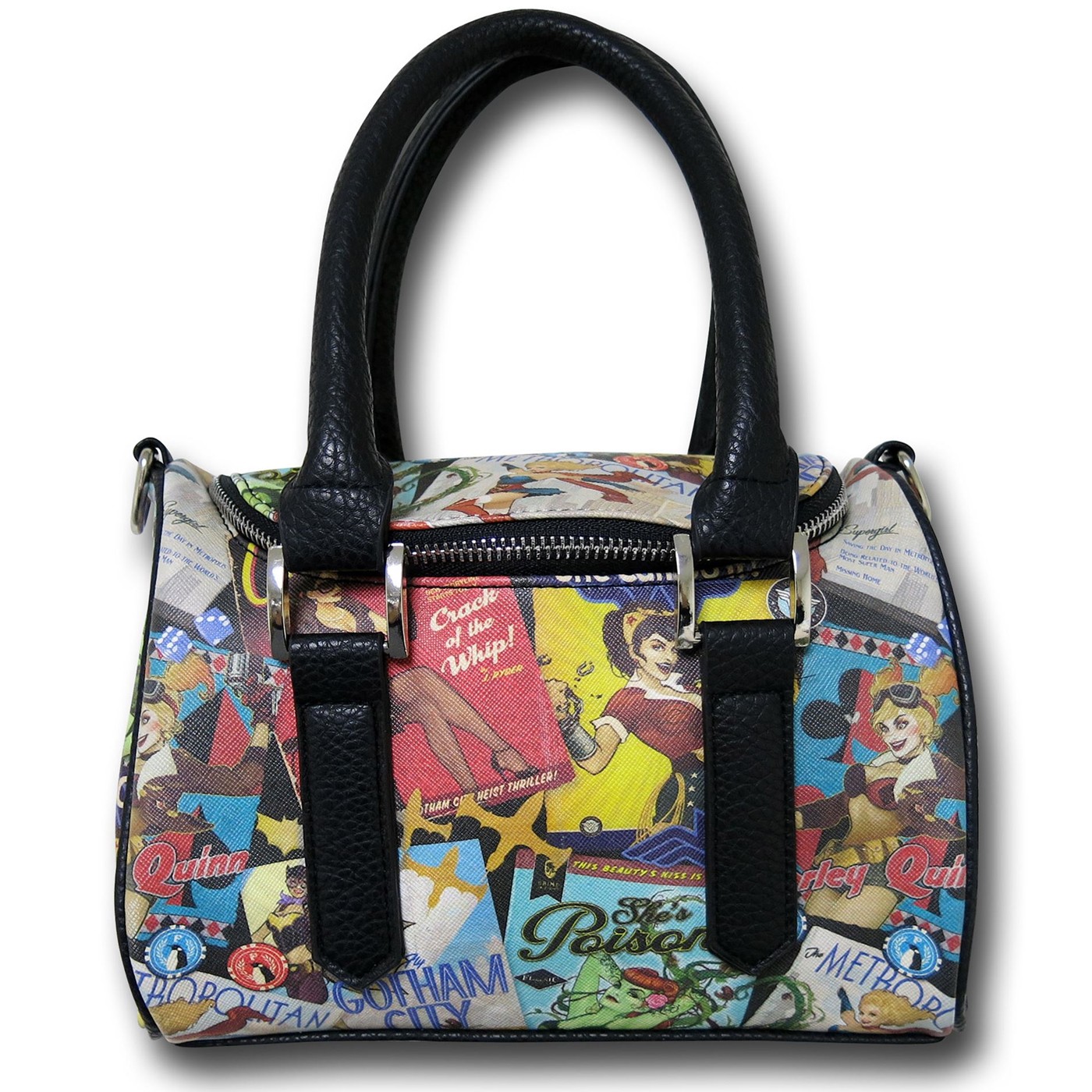 DC Bombshells Women's Bowler Bag, White