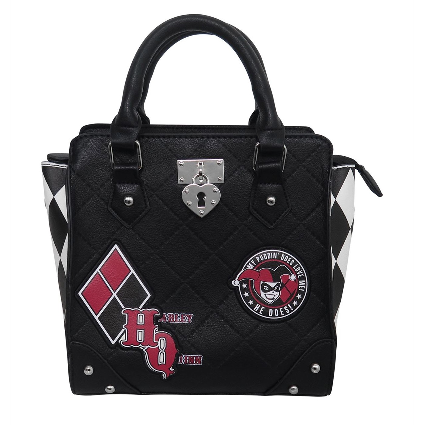 Harley Quinn Mini Brief Handbag, Black