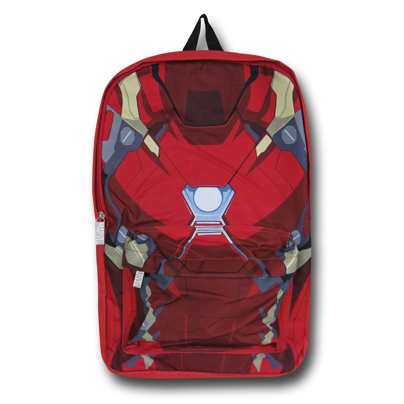 Iron Man Suit Up Costume Nylon Backpack, Red