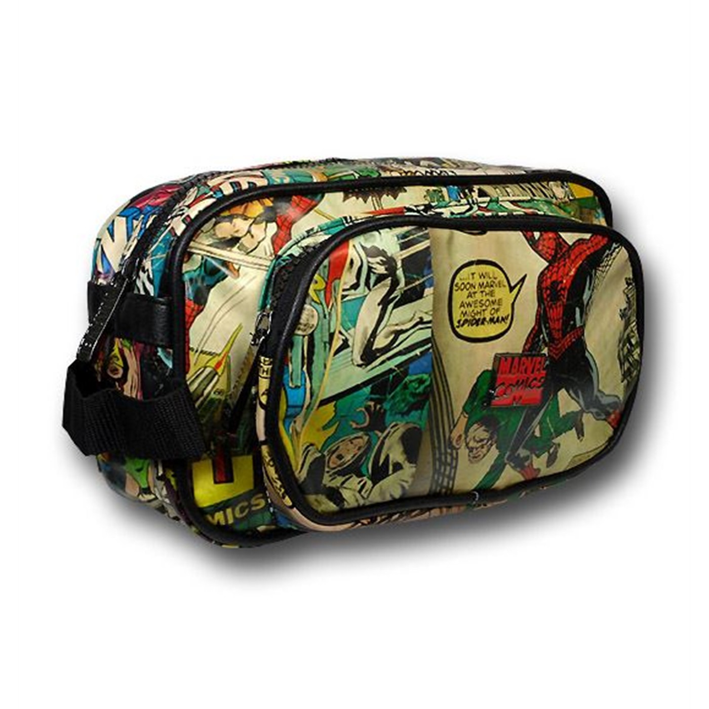 Marvel On-The-Go Toiletry Travel Bag, Black