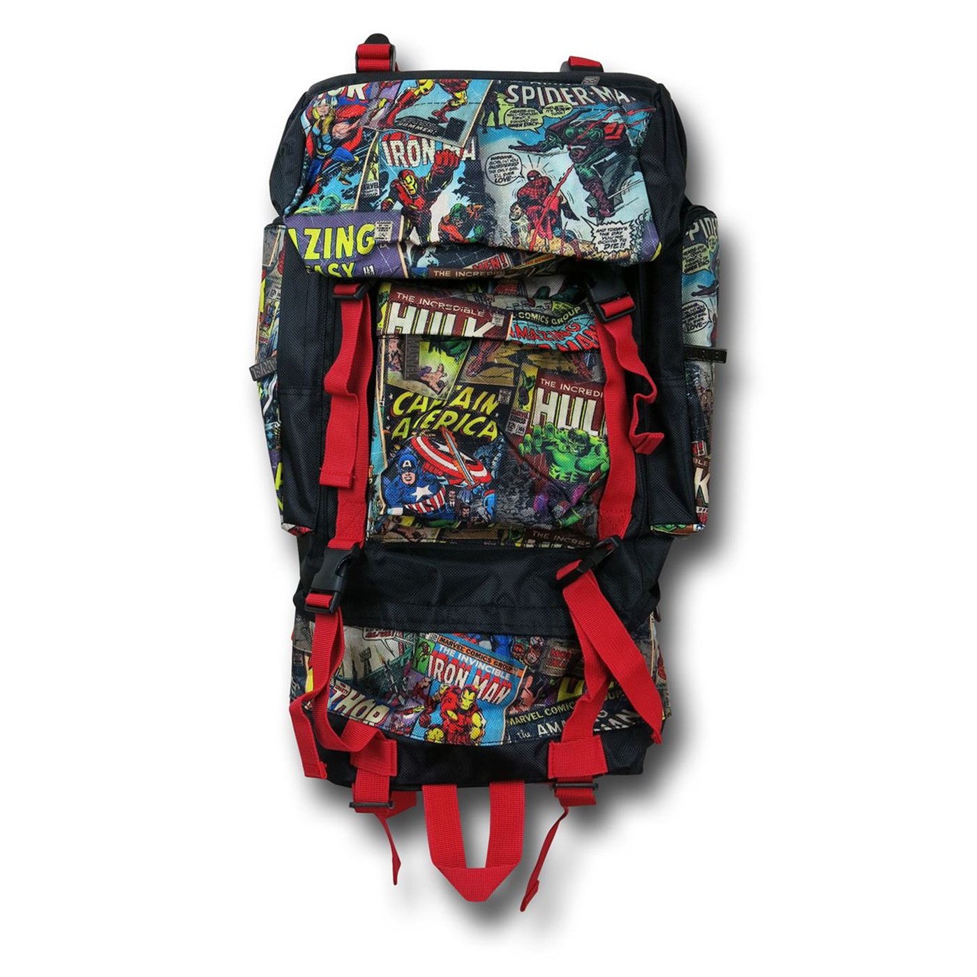 Marvel Mosaic Camping Backpack, Black