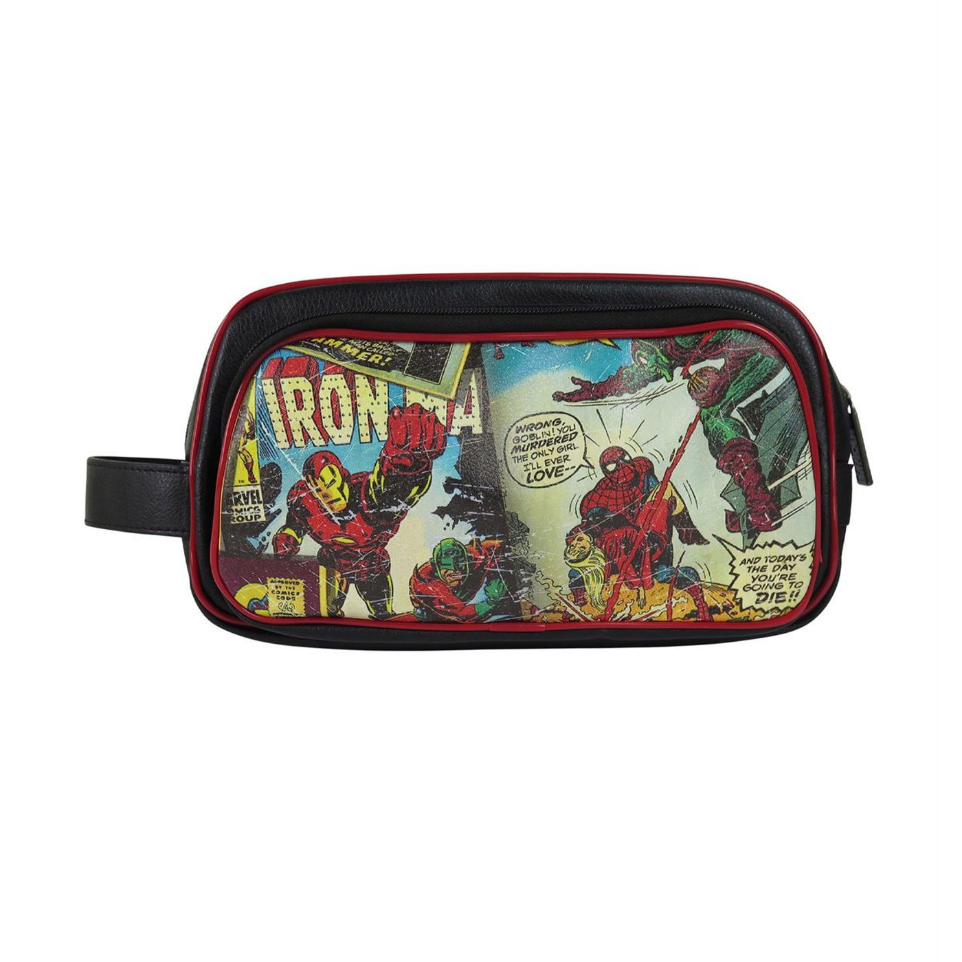 Marvel Comics Mosaic Toiletry Bag, Black