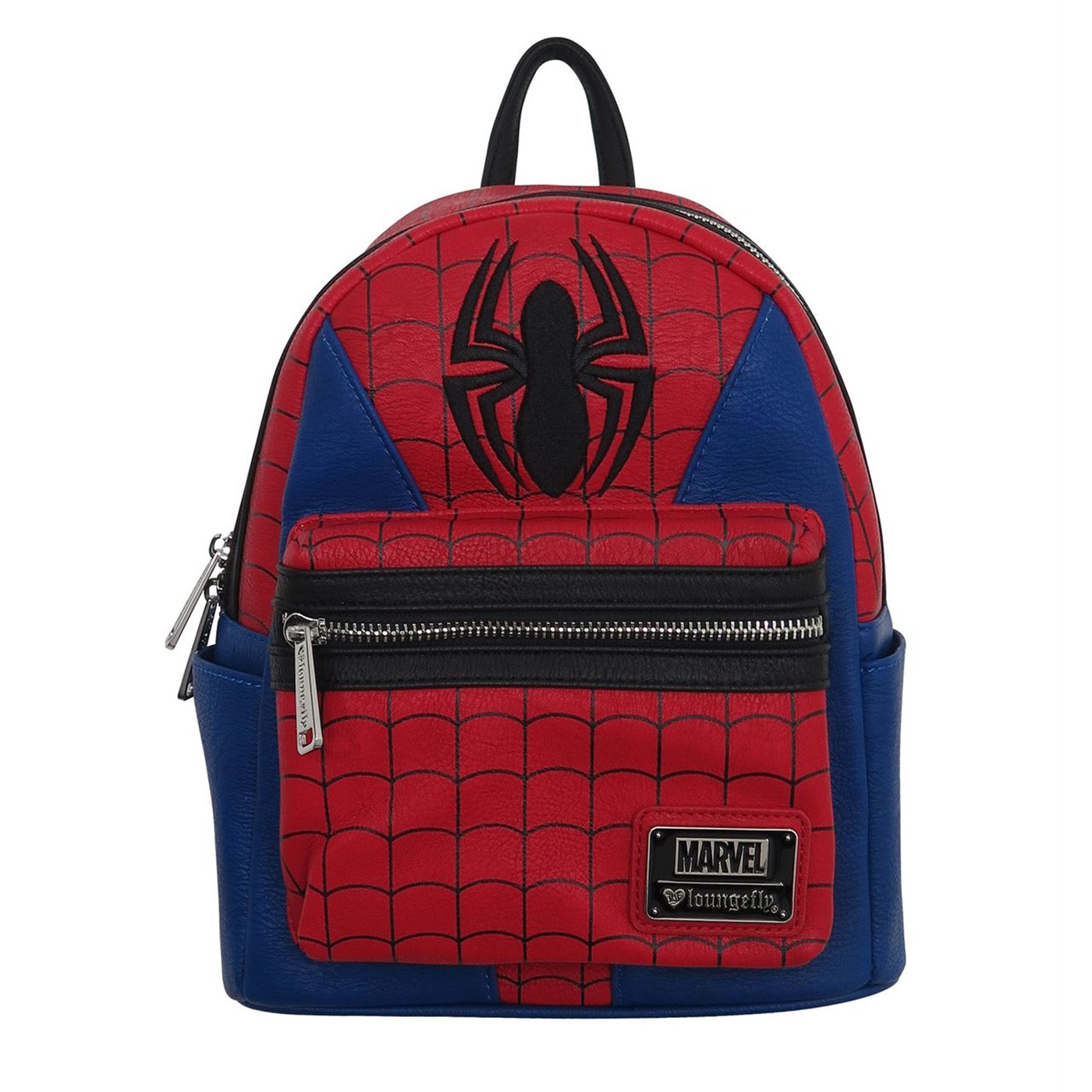 Spider-Man Costume Loungefly Mini Backpack, Red