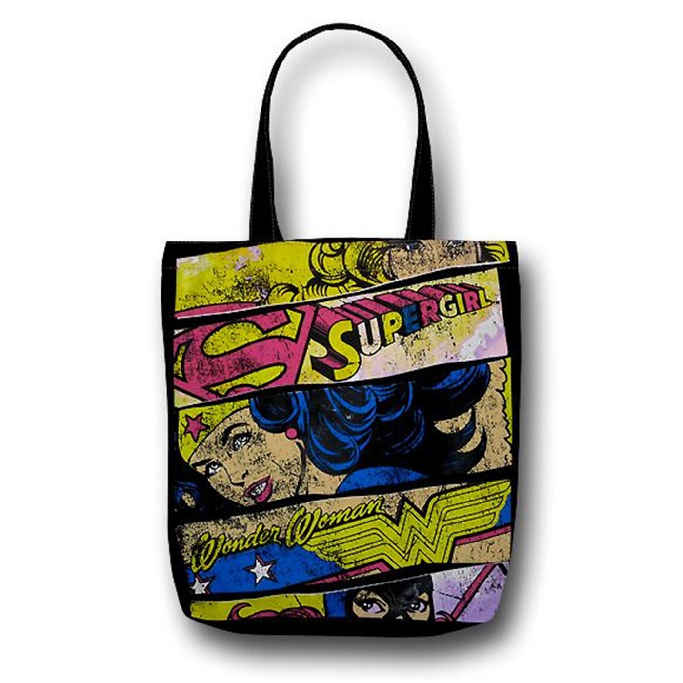 DC Heroine Eyes Handbag, Black