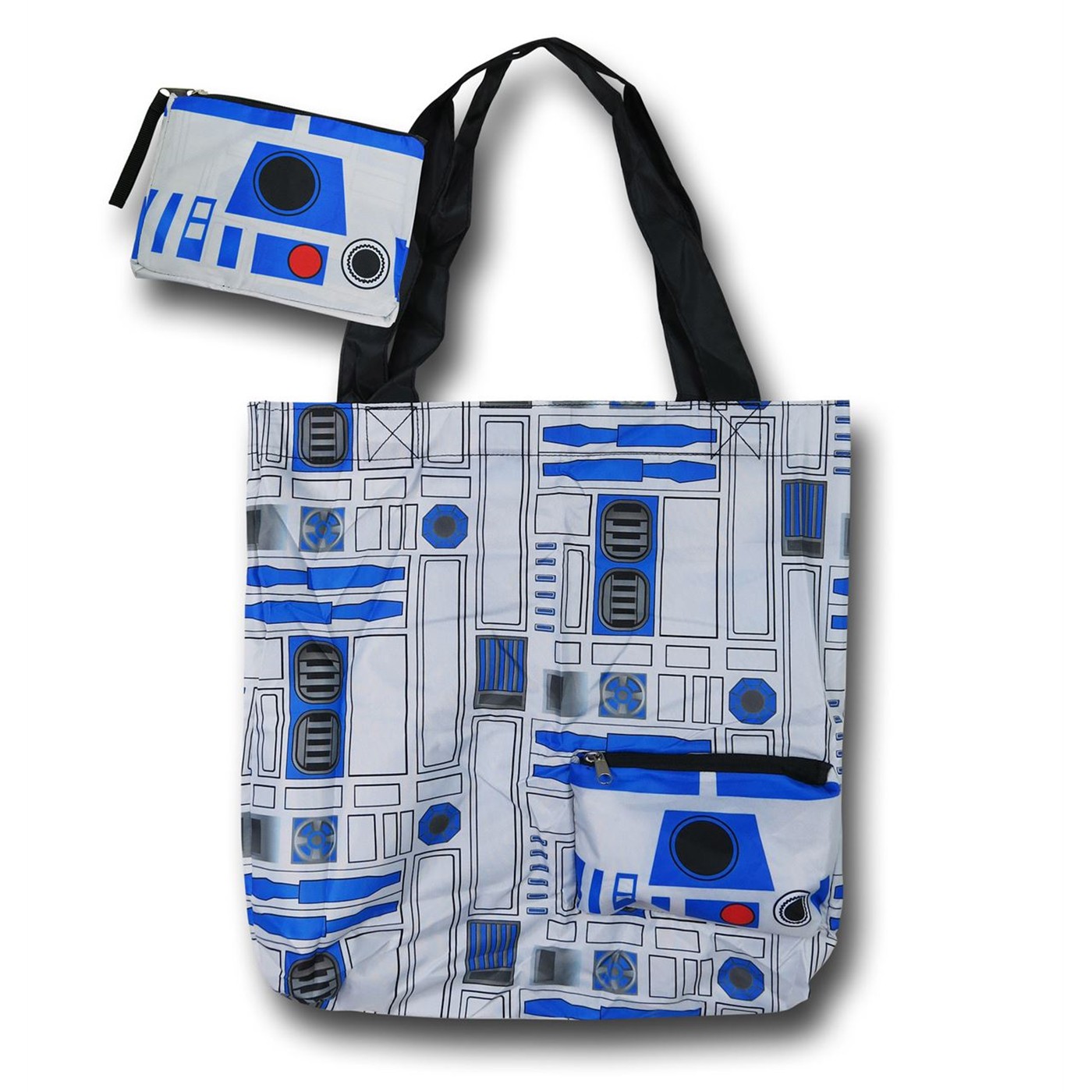 Star Wars R2D2 Packable Tote Bag, White
